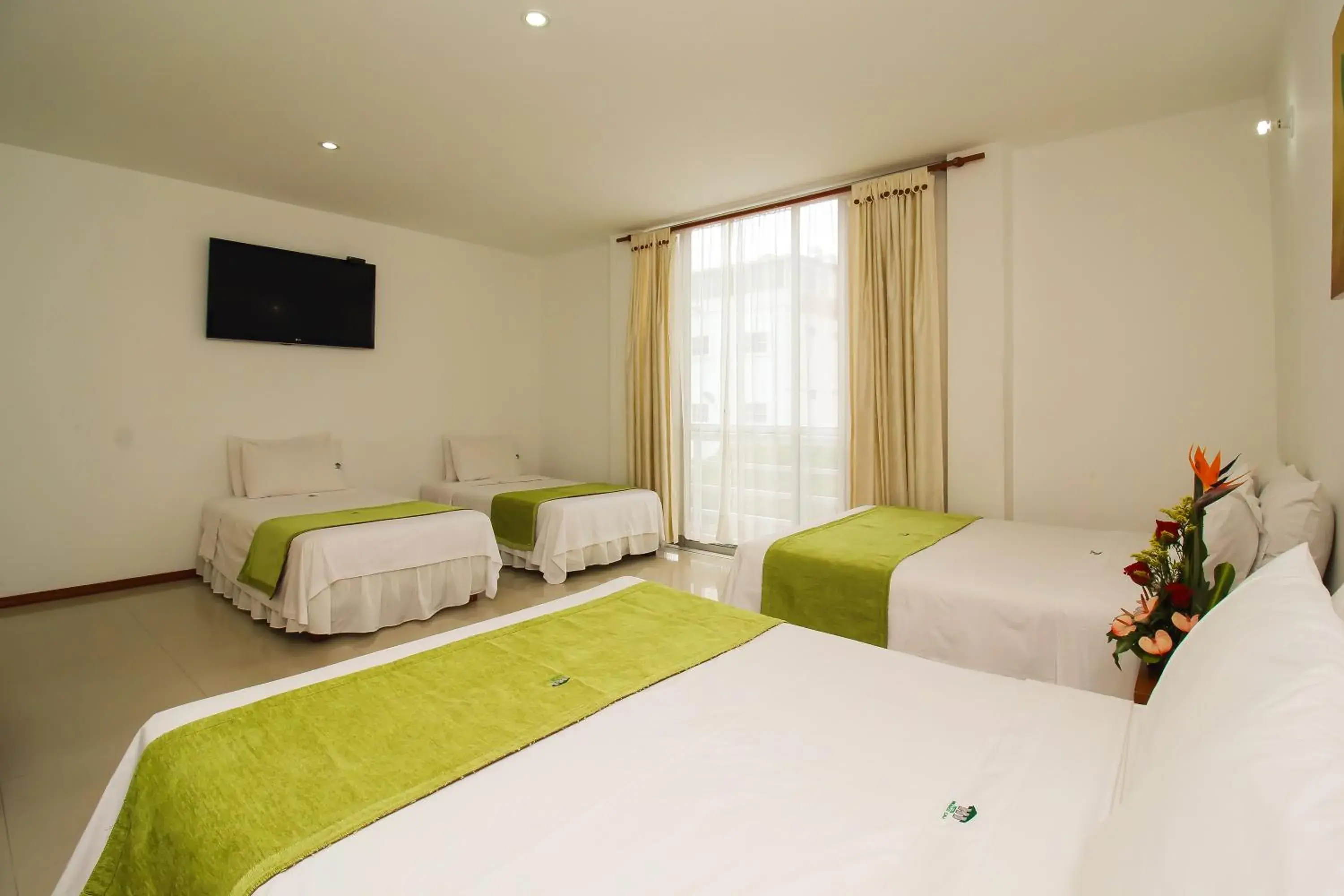 Bed in Hotel Imbanaco Bed in Hotel Imbanaco