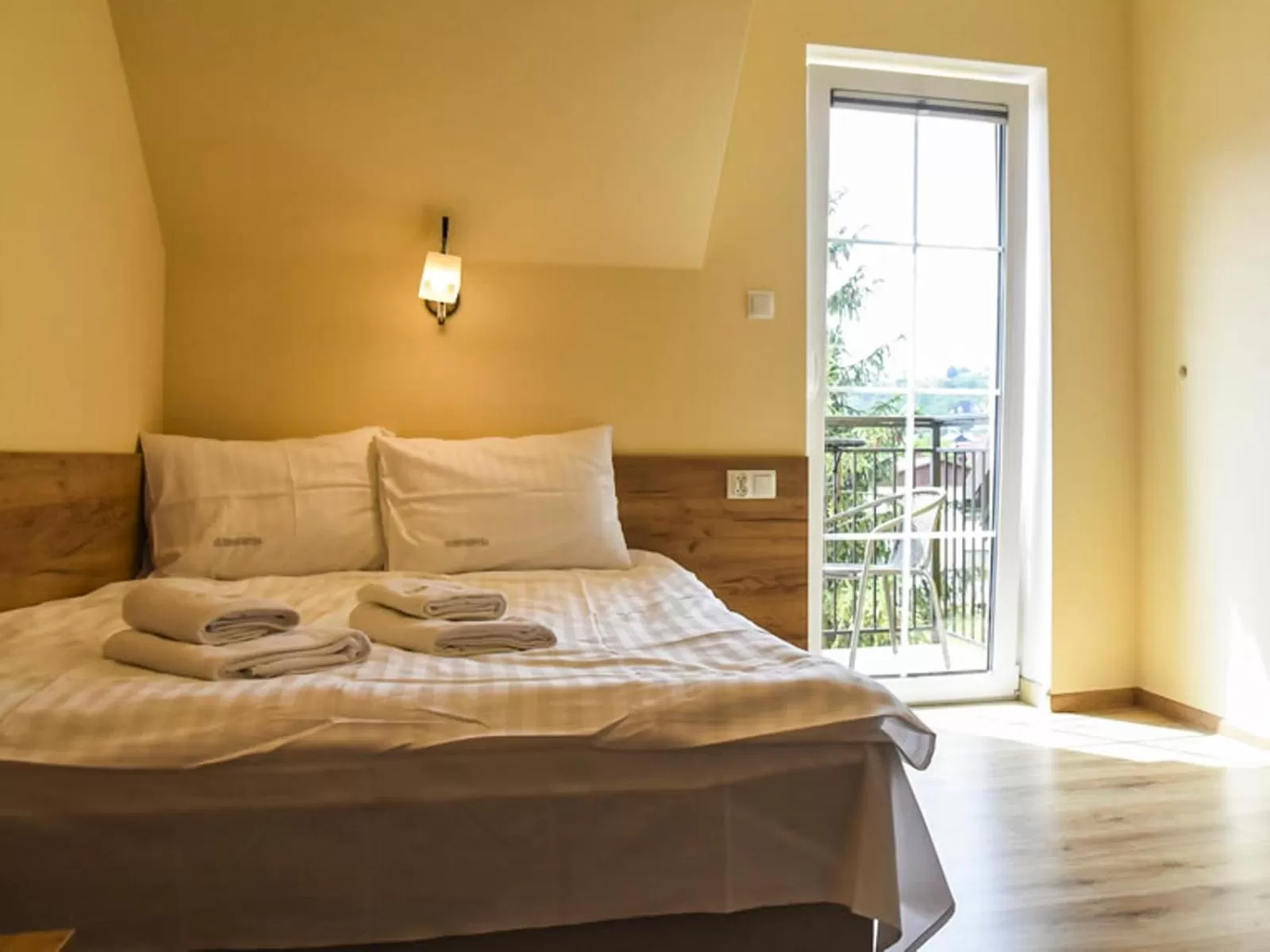 Bathroom, Bed in Willa Szczepaniakówka