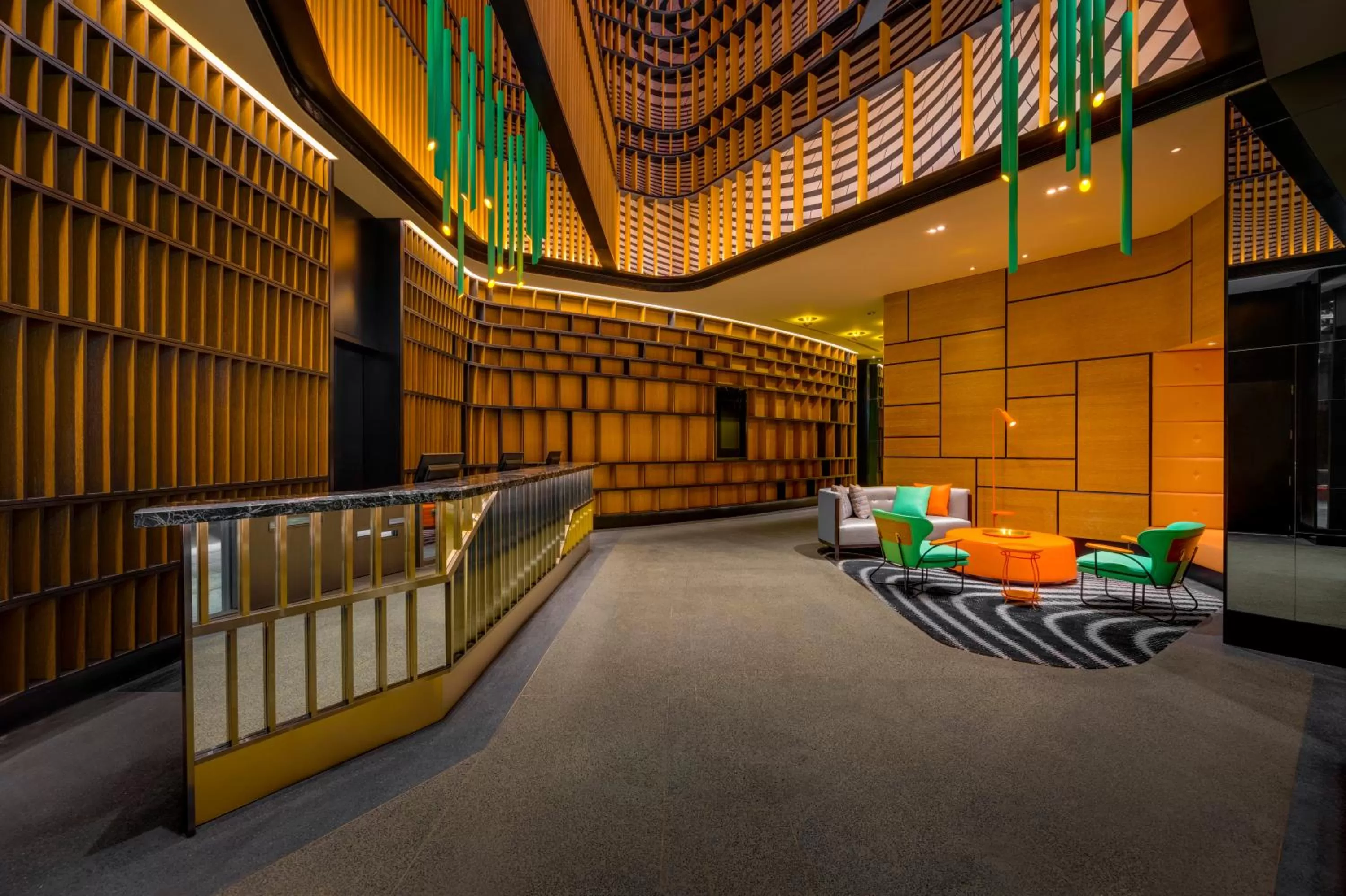 Lobby or reception in Hotel Indigo Taipei North by IHG