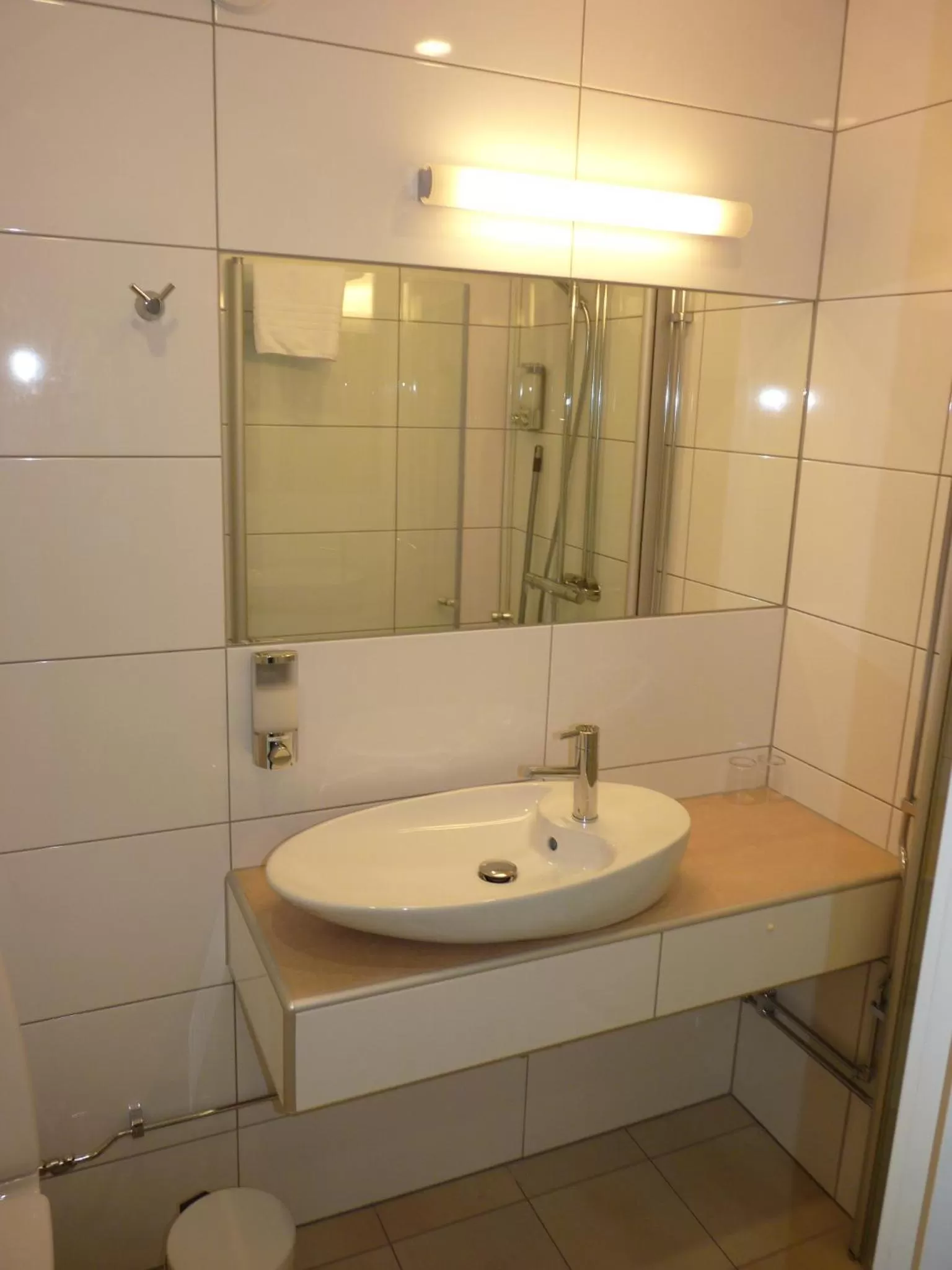 Bathroom in Ronneby Cityhotell