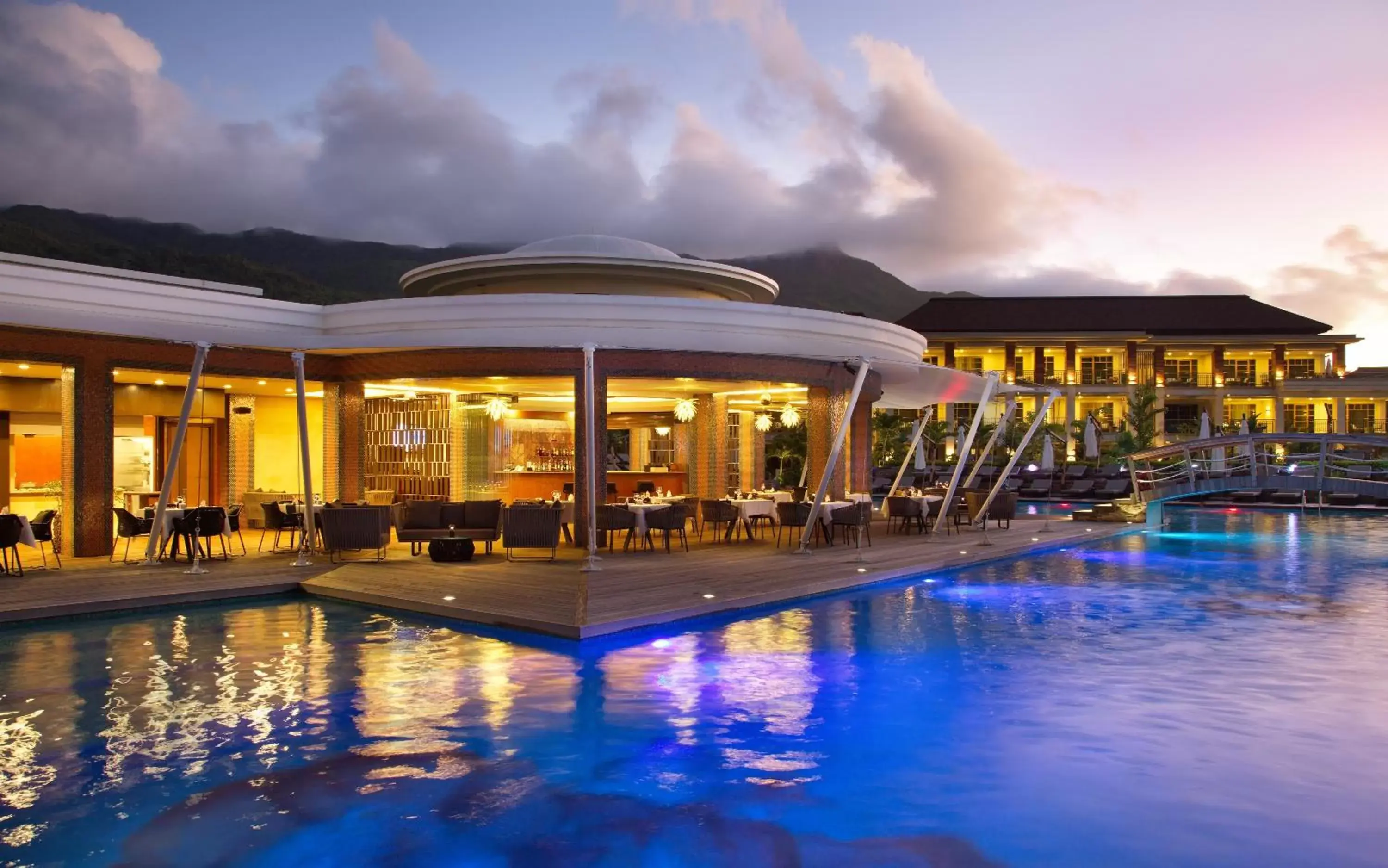 Property building, Swimming Pool in Savoy Seychelles Resort & Spa