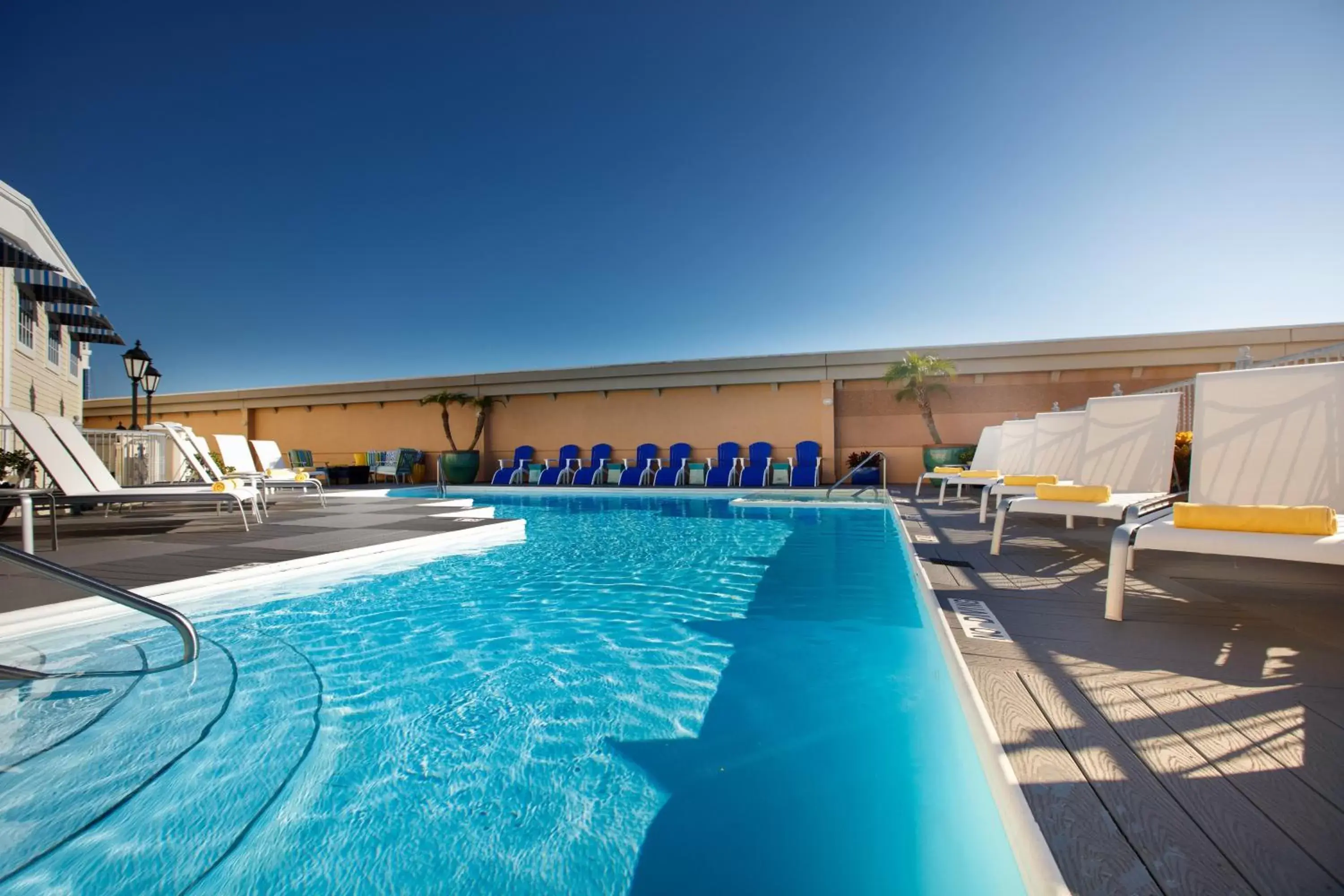 Swimming pool in Boardwalk Inn