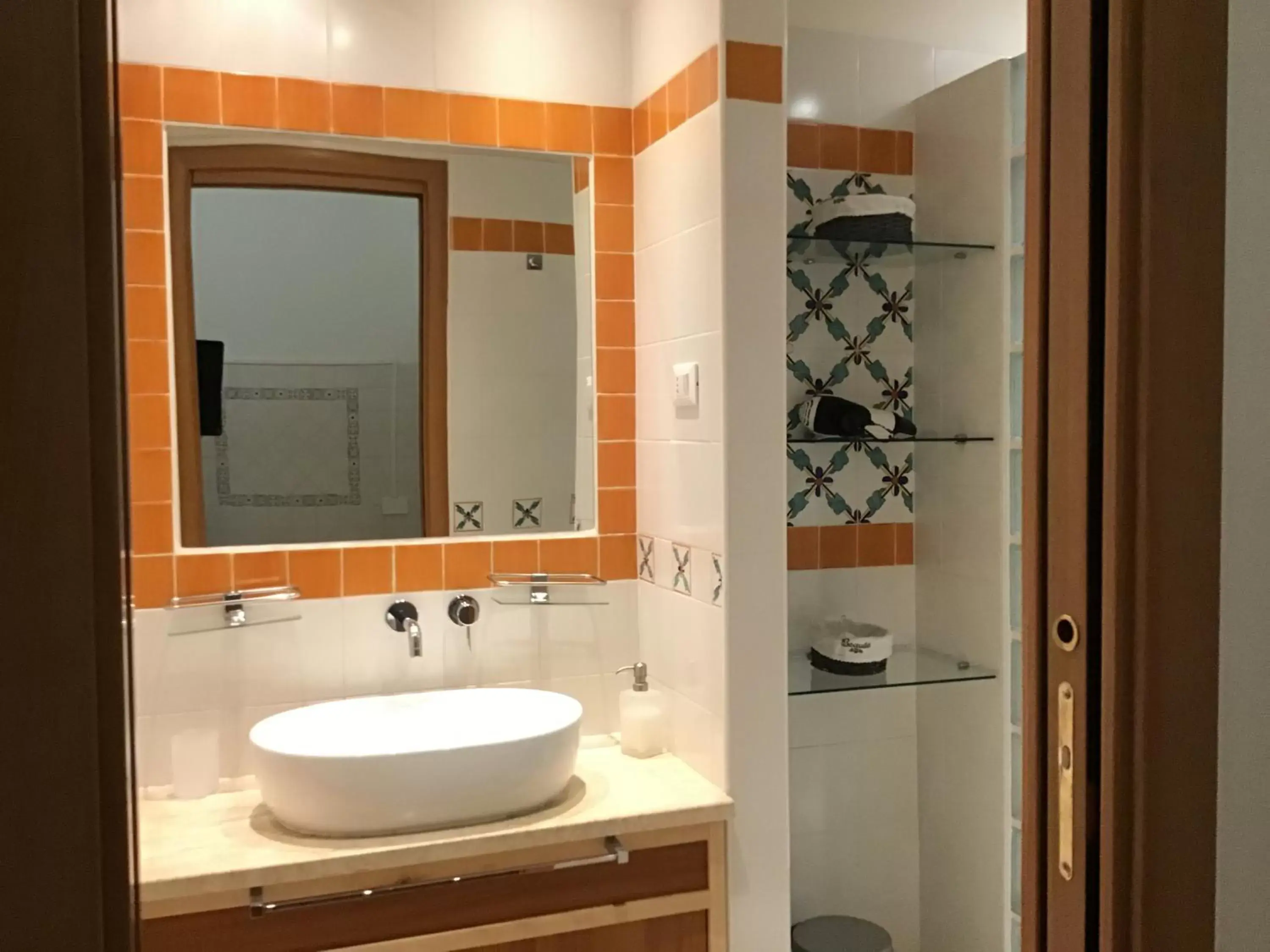 Bathroom in I Prati di Roma Suites