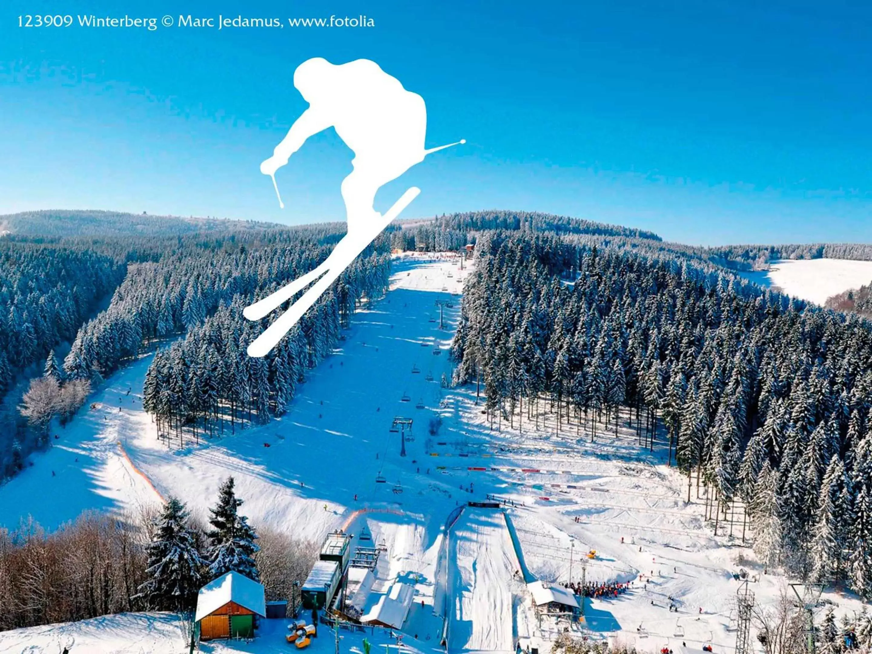 Skiing, Winter in Der schöne Asten - Resort Winterberg