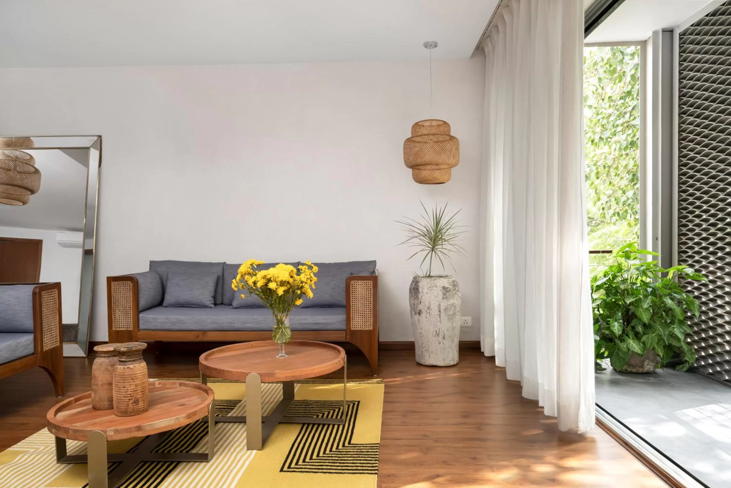 Living room in Bungalow 157