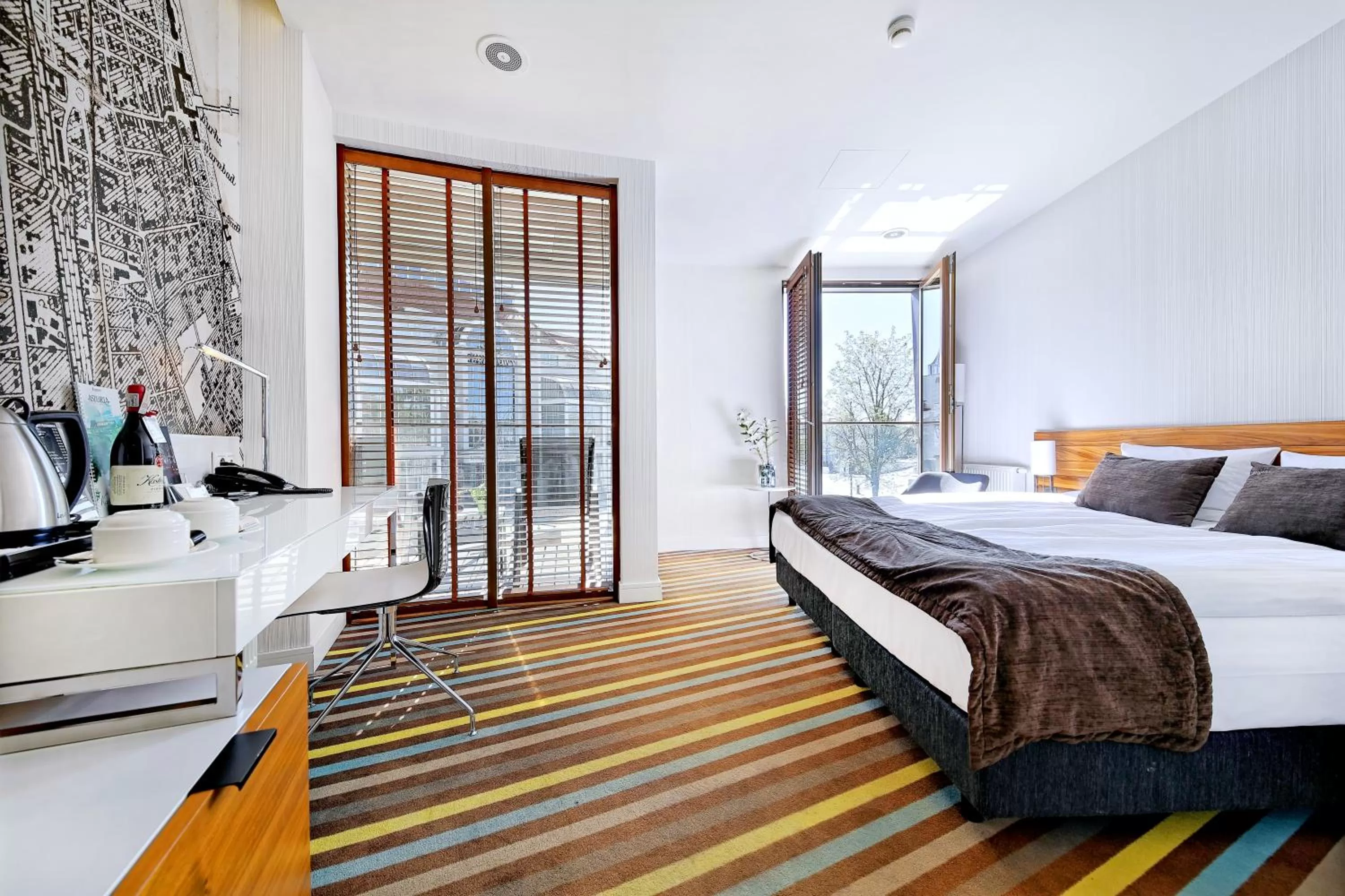 Bed in Bayjonn Boutique Hotel