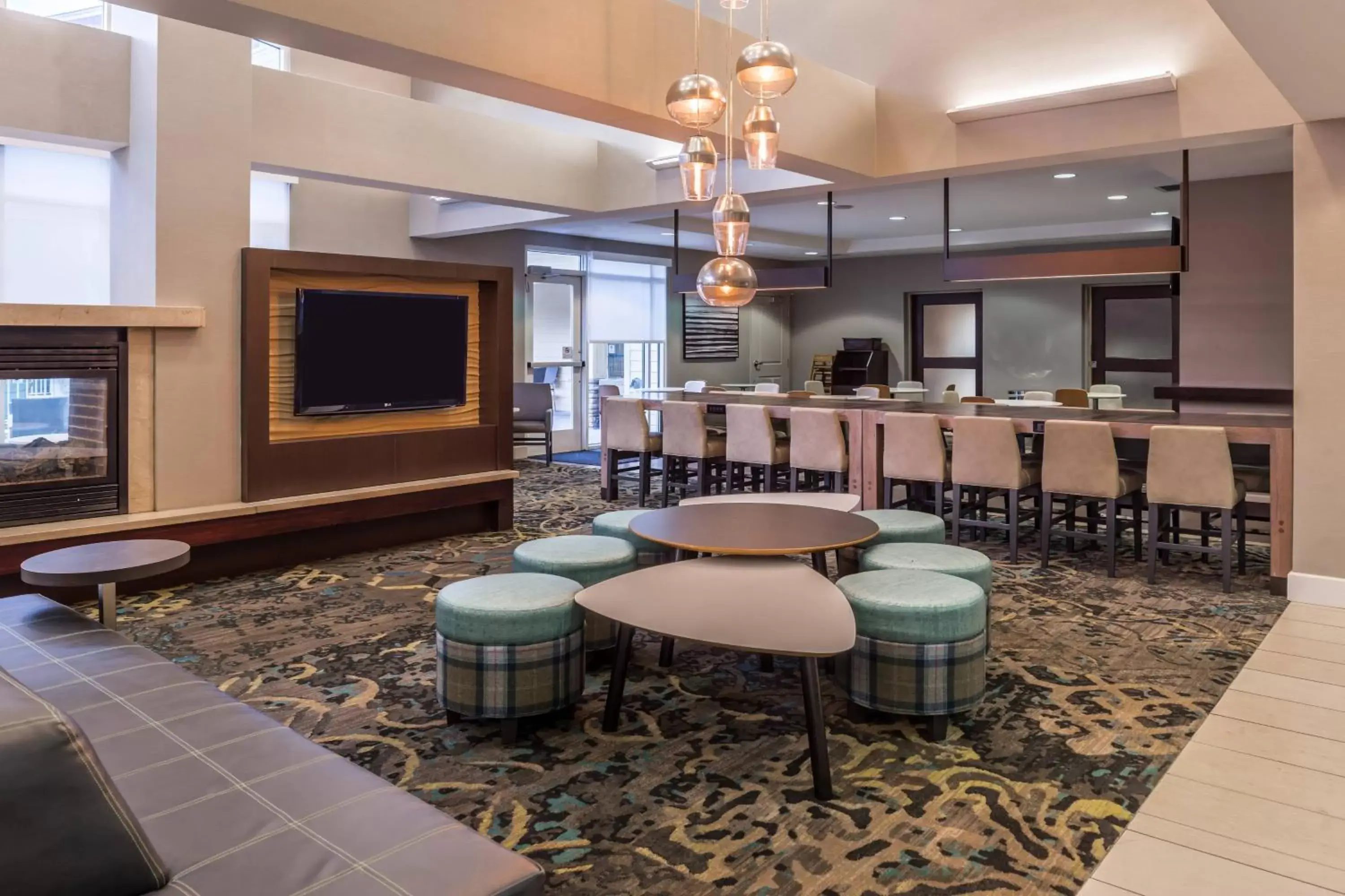 Lobby or reception, Lounge/Bar in Residence Inn by Marriott Florence
