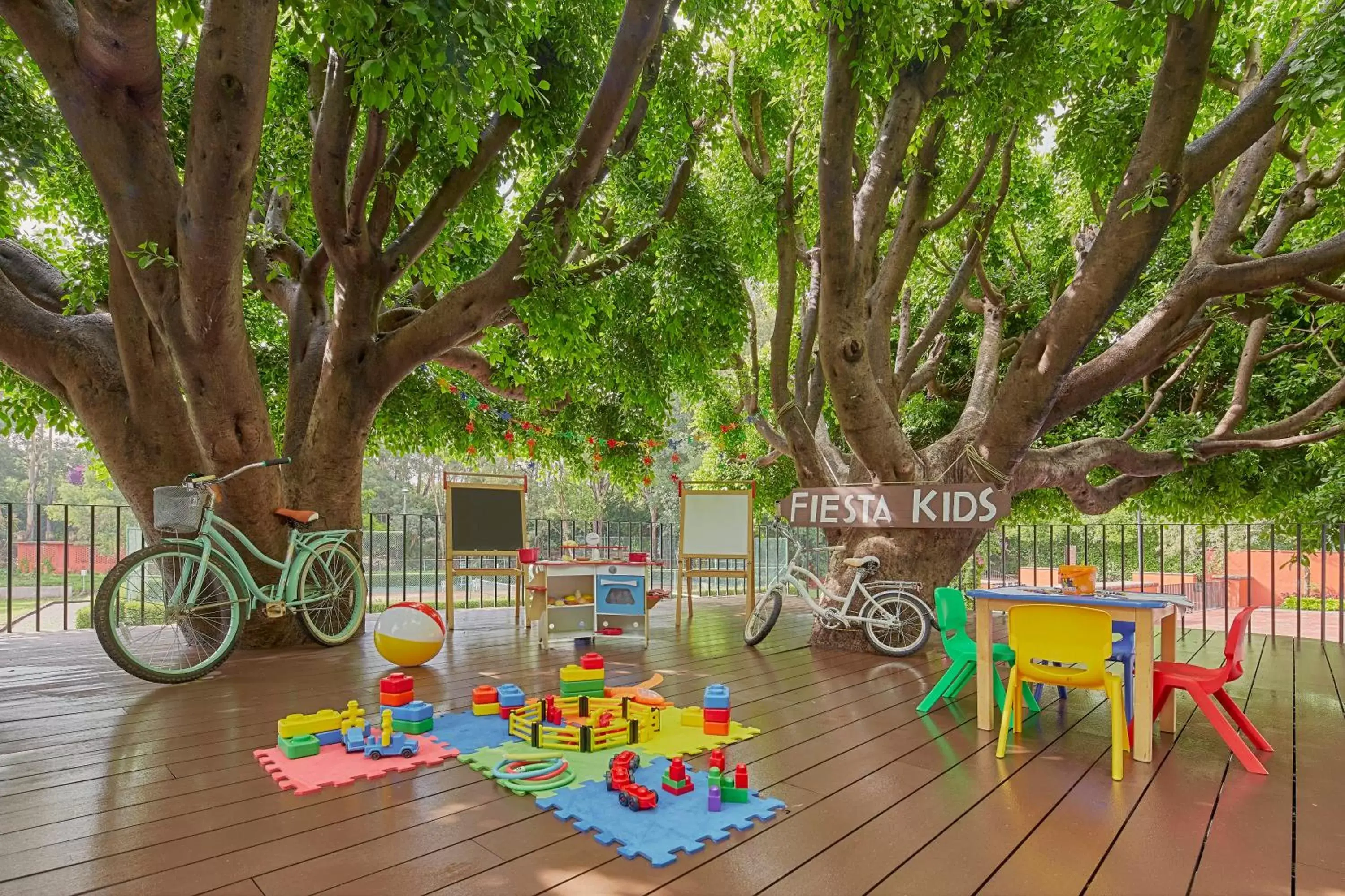 Children play ground, Children's Play Area in Fiesta Americana Hacienda Galindo Resort & Spa