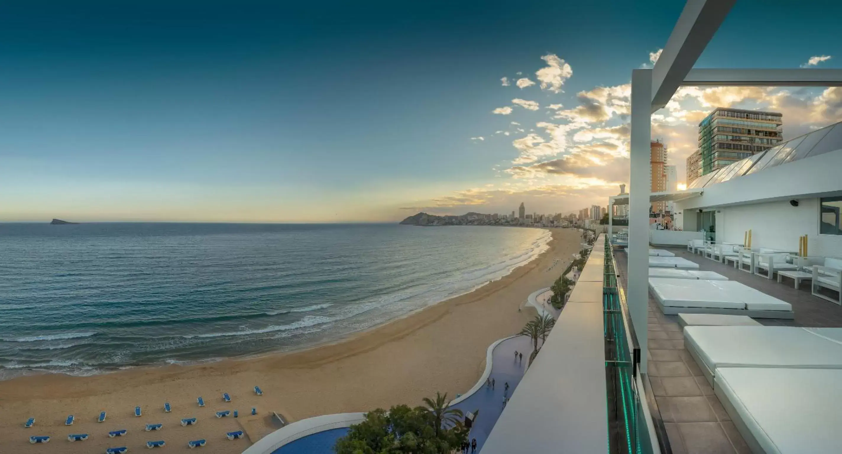 Sea view in Hotel Villa del Mar