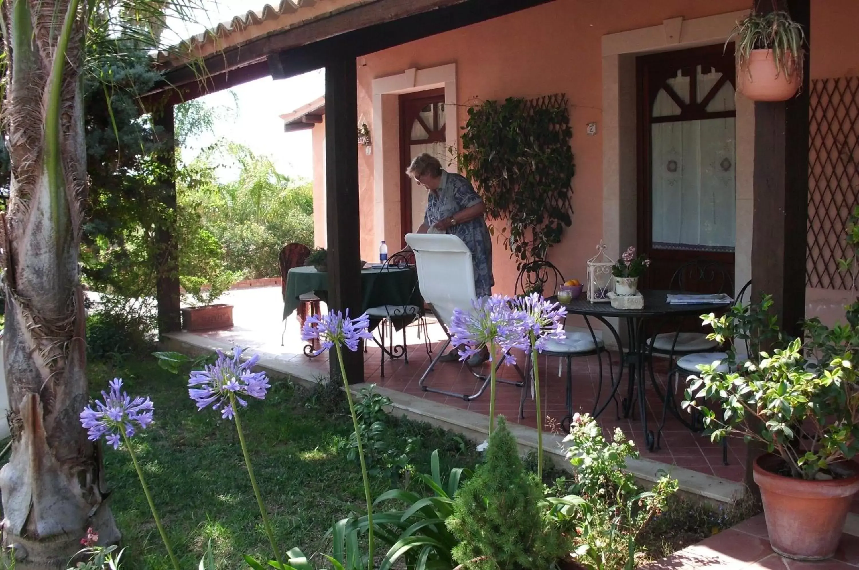 Patio in Villa Cristina