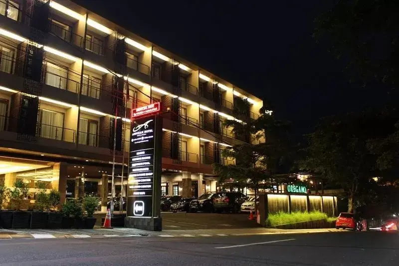 Facade/entrance, Property Building in Anugrah Hotel Sukabumi