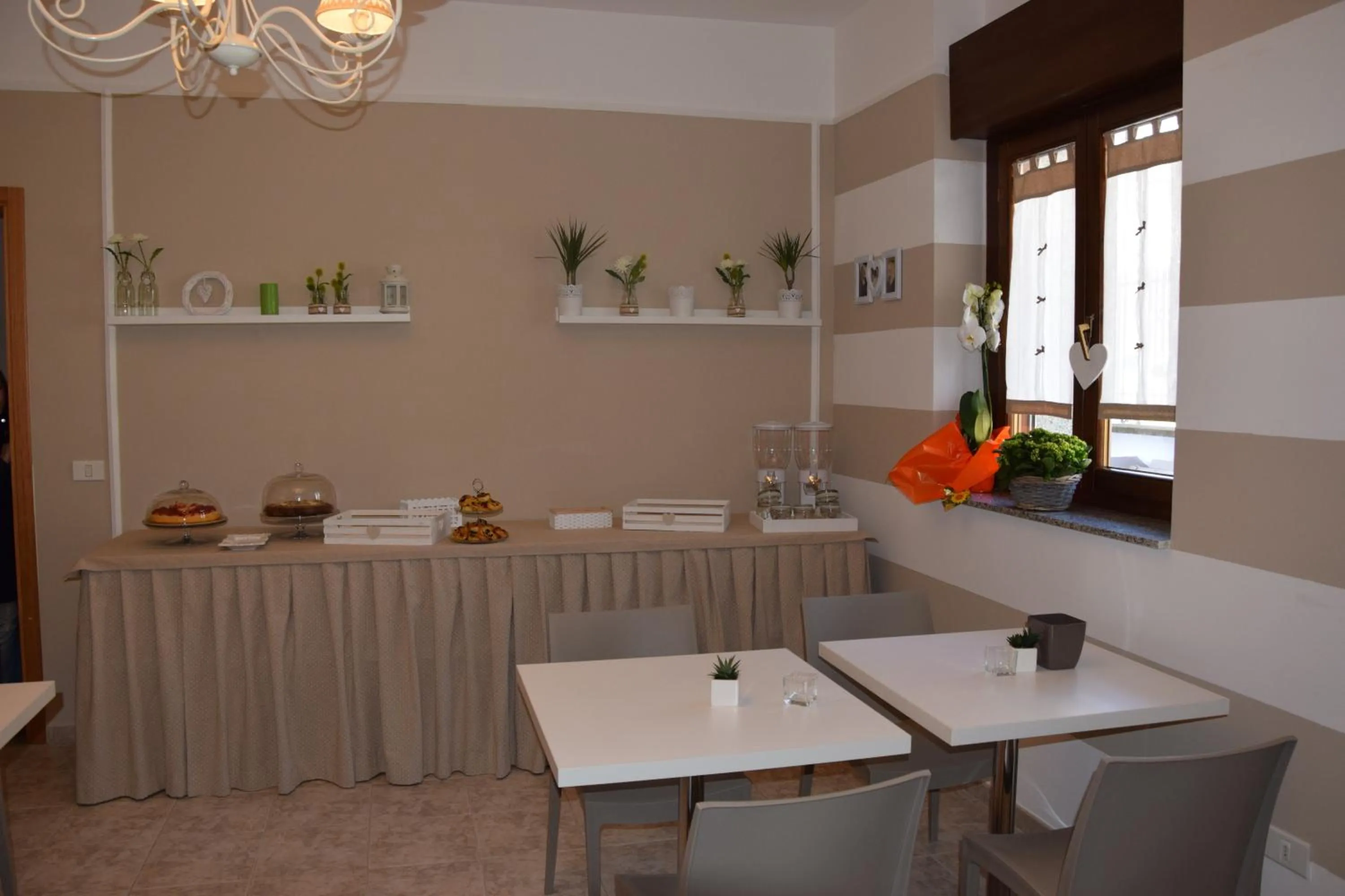 Buffet breakfast in Hotel Dei Cappuccini