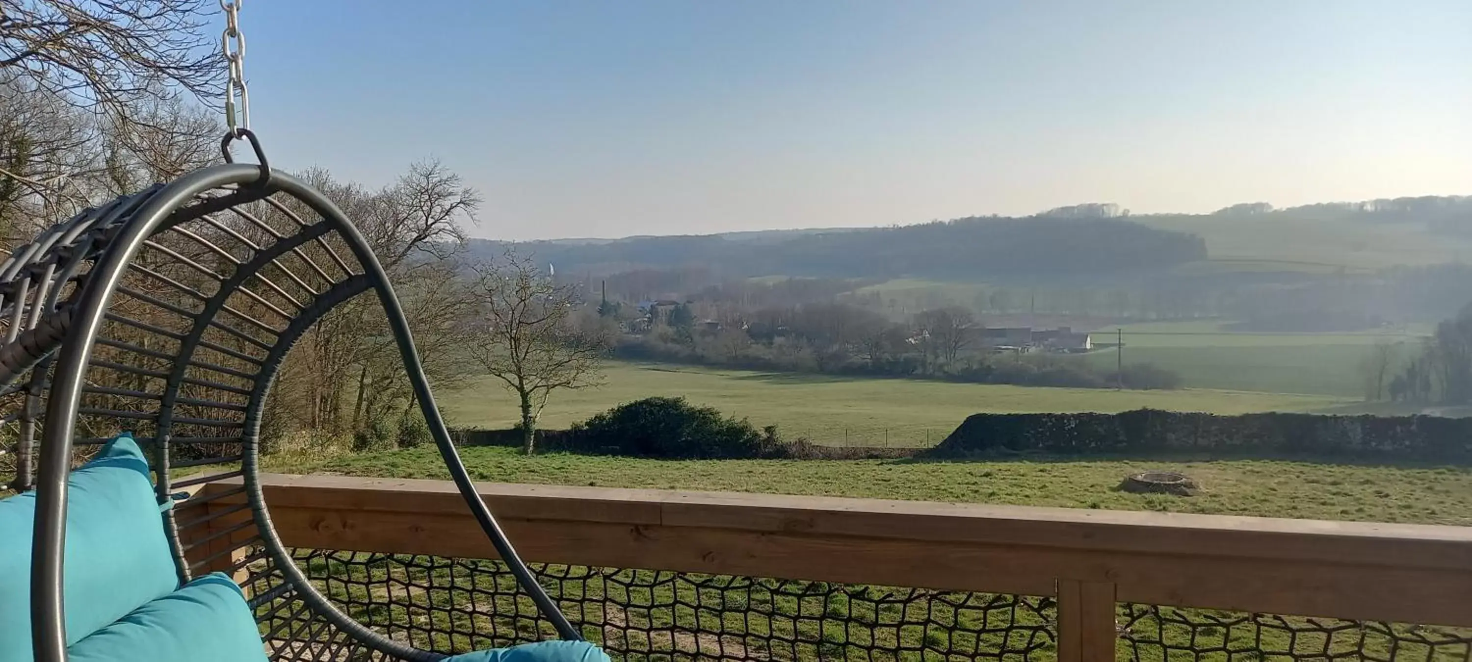 Garden view in Demeure de la Garenne