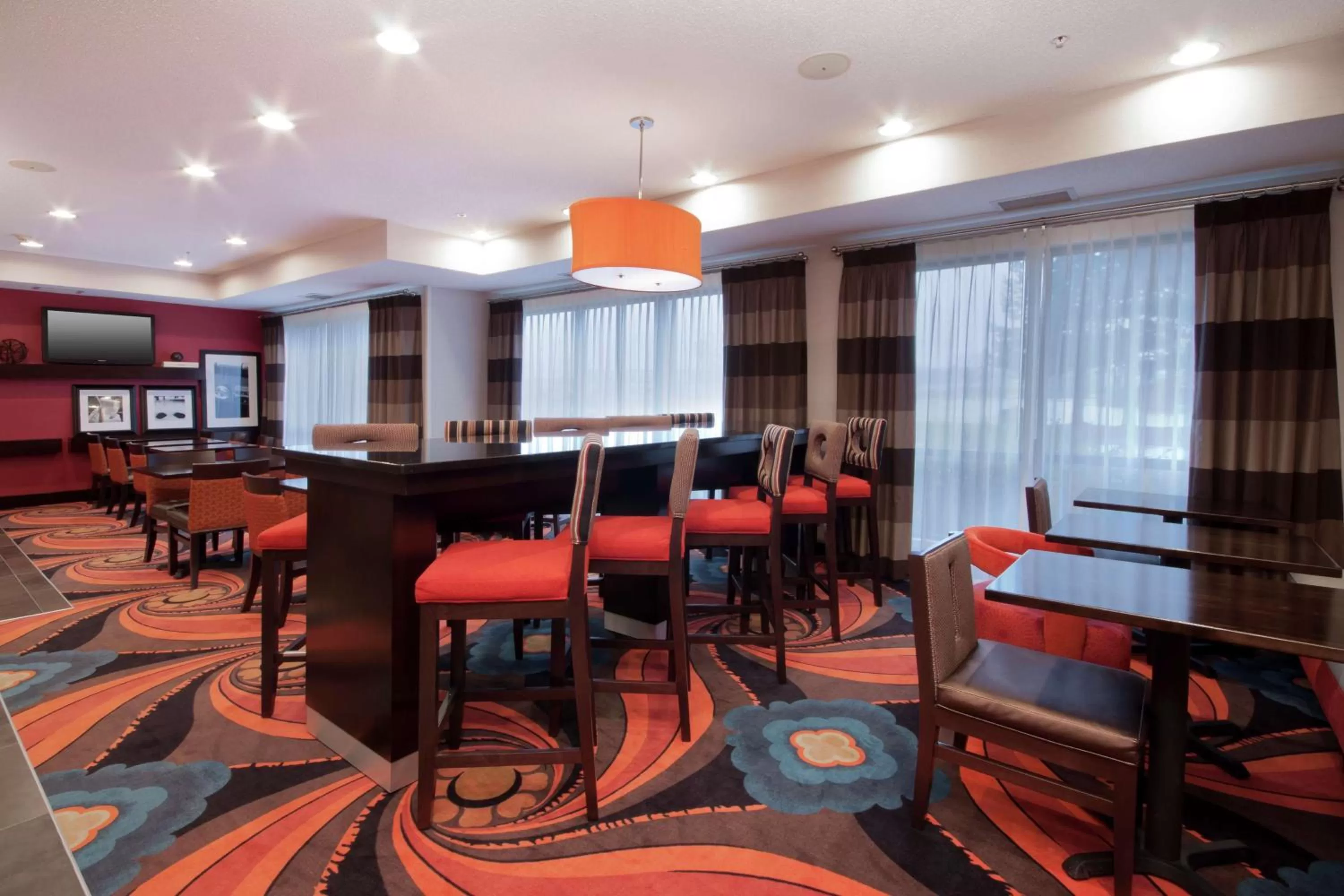 Lobby or reception in Hampton Inn Jackson