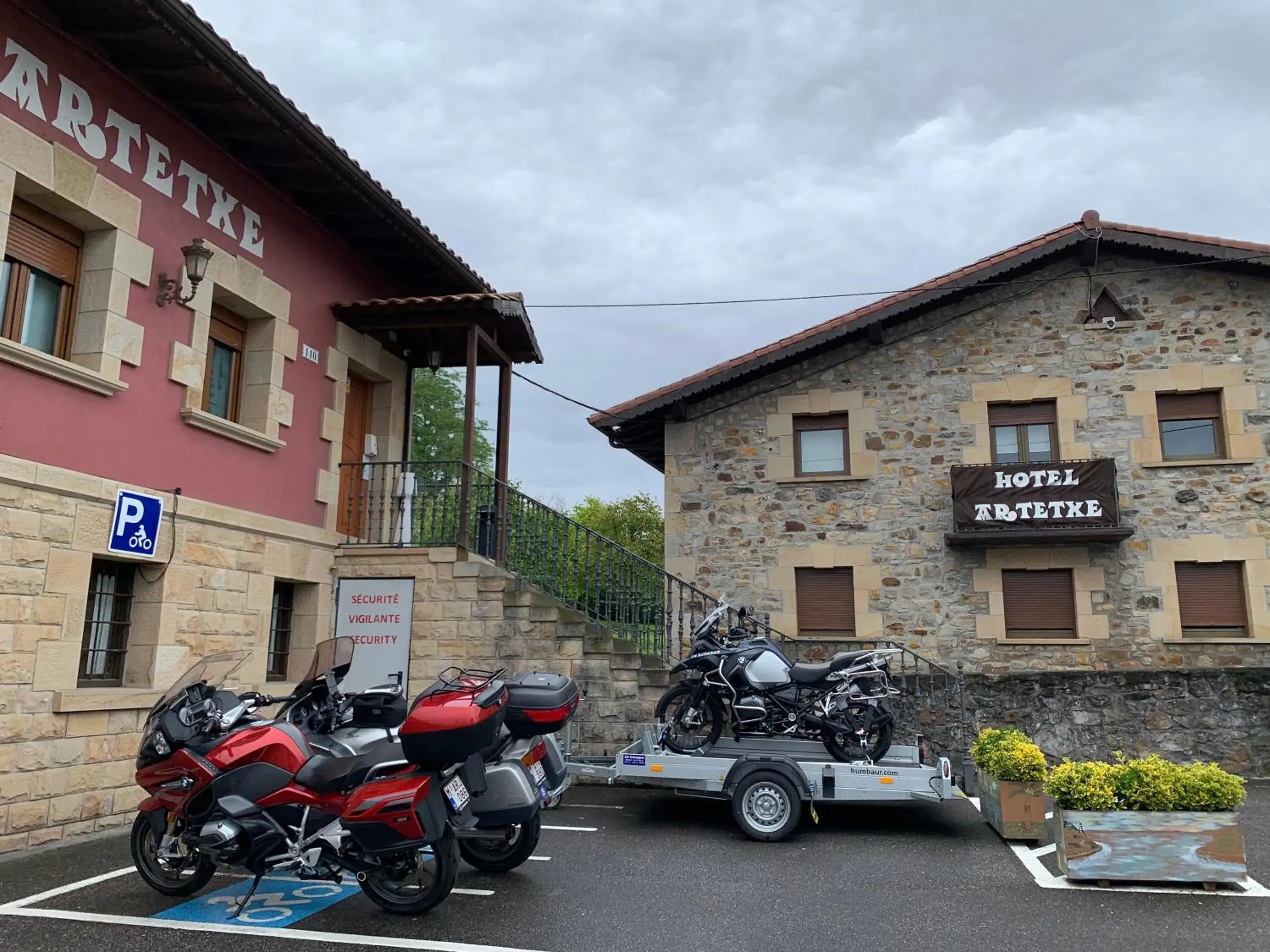 Cycling, Property Building in Hotel Artetxe