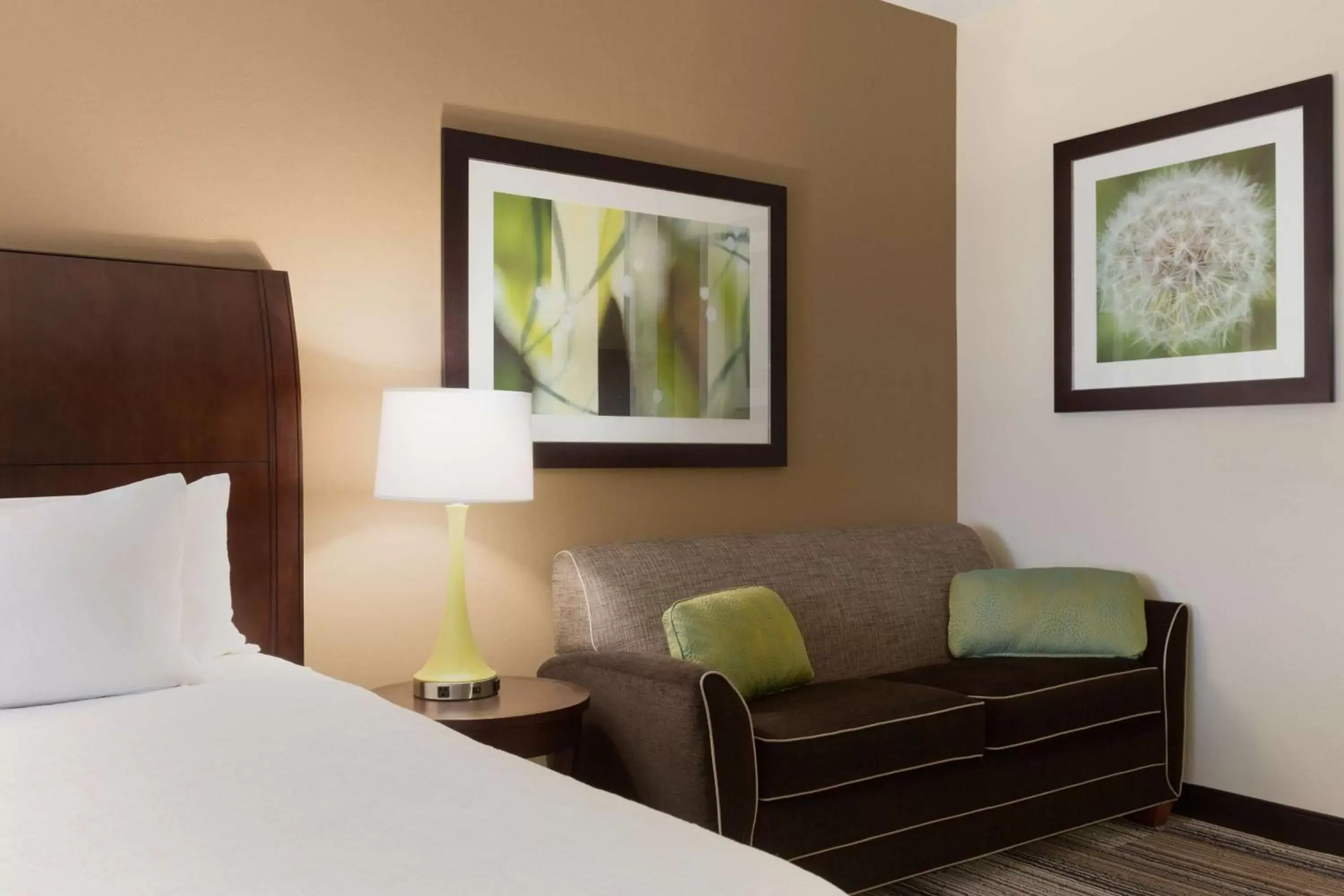 Living room, Bed in Hilton Garden Inn Abilene