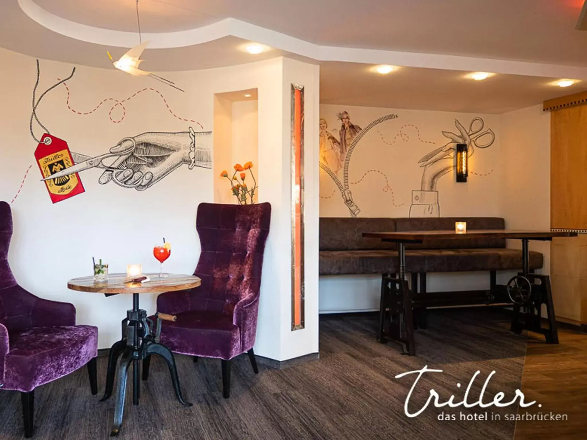Lounge or bar, Dining Area in Hotel Am Triller - Hotel & Serviced Apartments