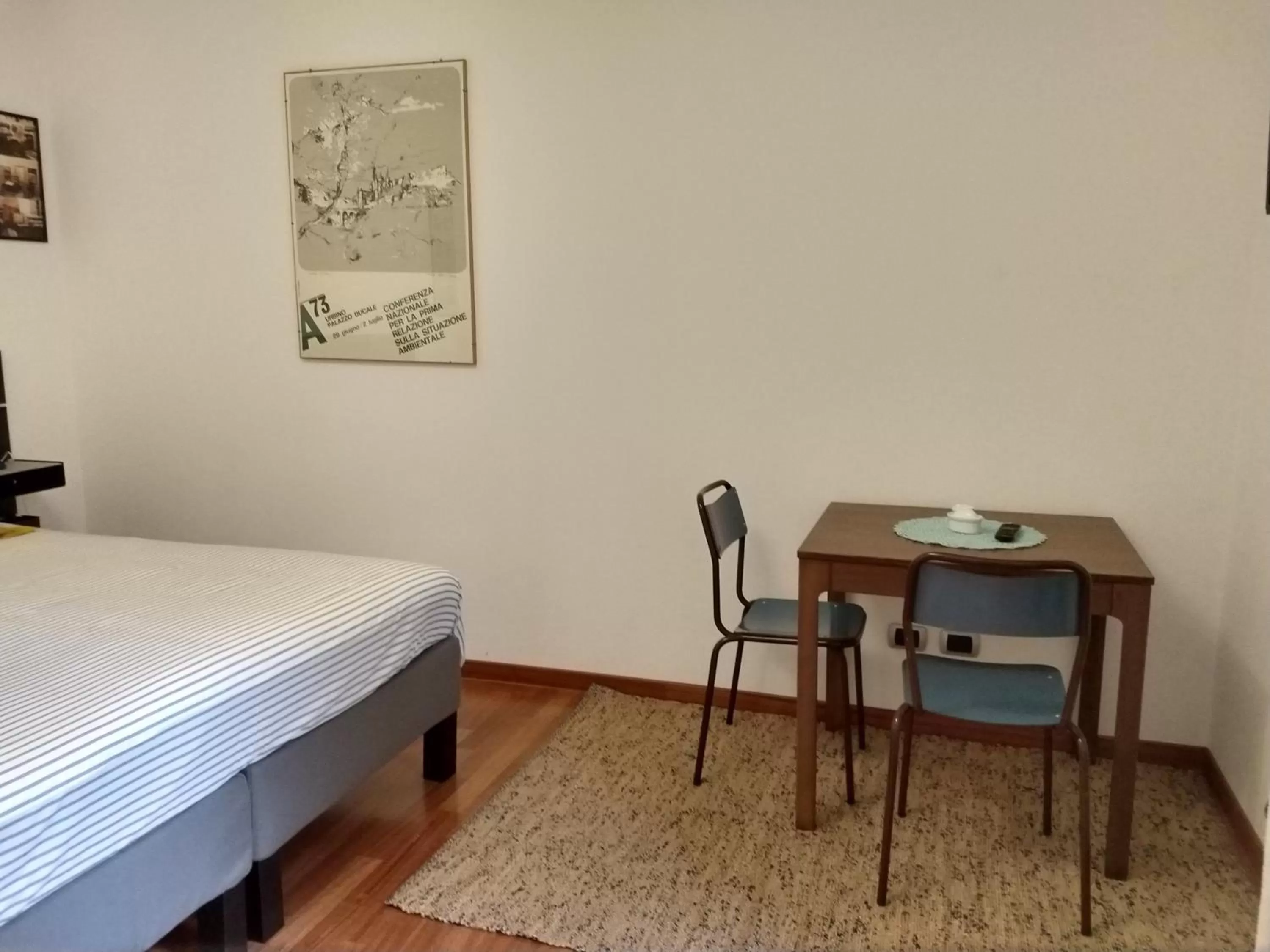 Kitchen or kitchenette, Bed in B&B IL TORCHIO-URBINO
