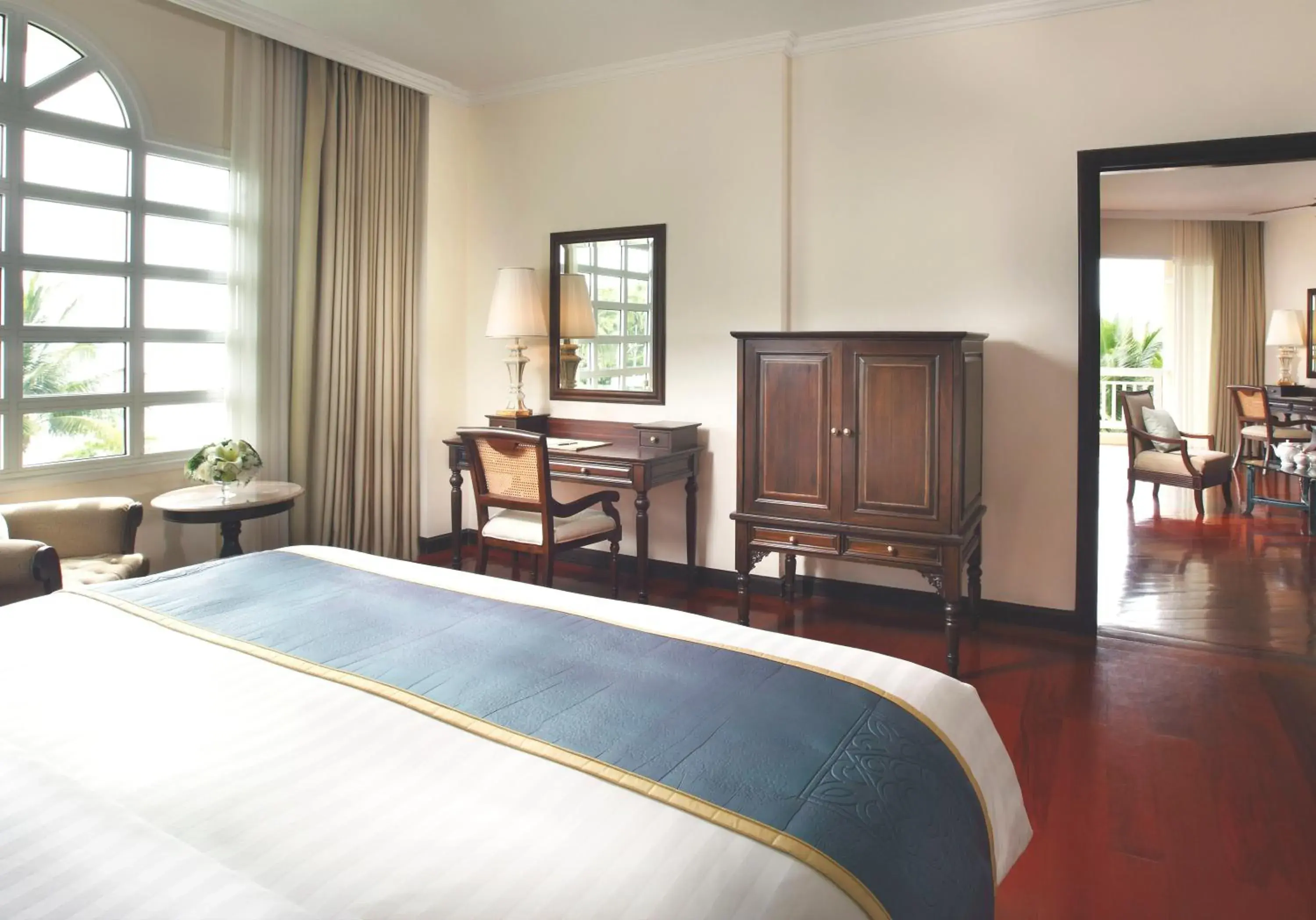 Bedroom, Bed in Sofitel Krabi Phokeethra Golf and Spa Resort