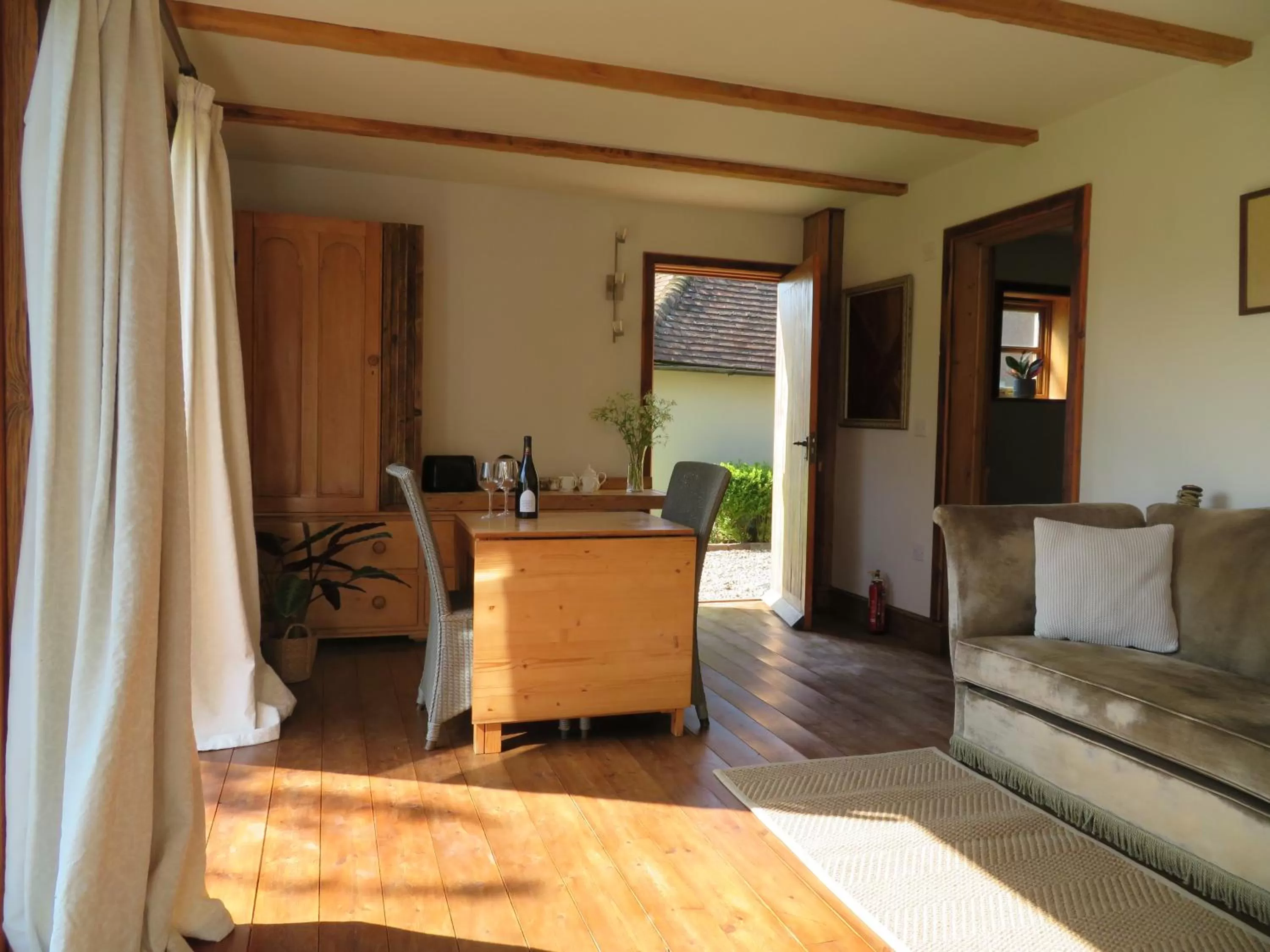 Seating Area in Wilderness B&B 3 Self Contained Rooms Nr Sissinghurst