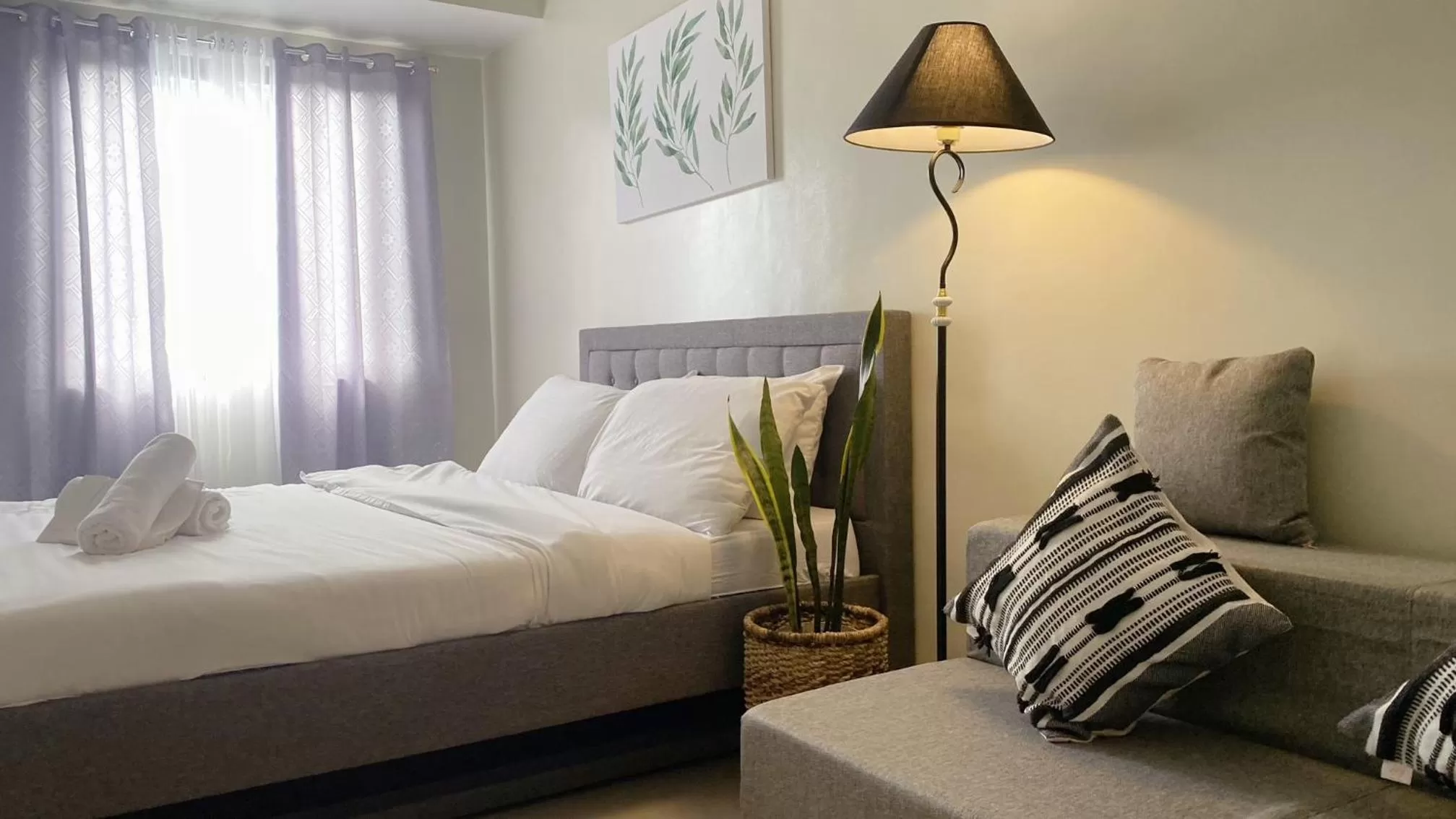 Bed in Luxury Suites at Brenthill Baguio City