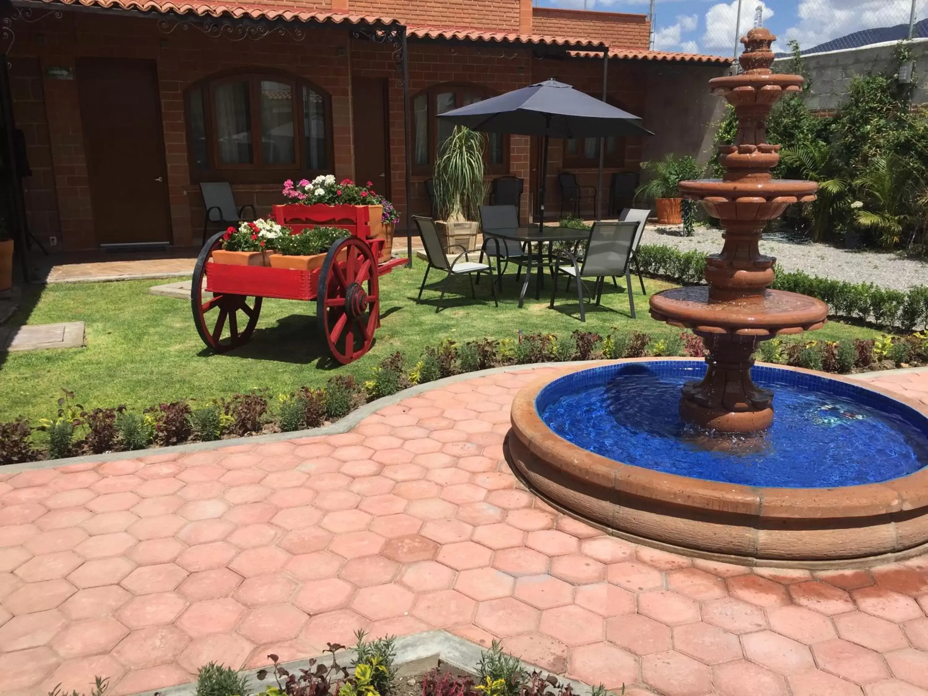 Patio in Hotel Boutique La Herencia