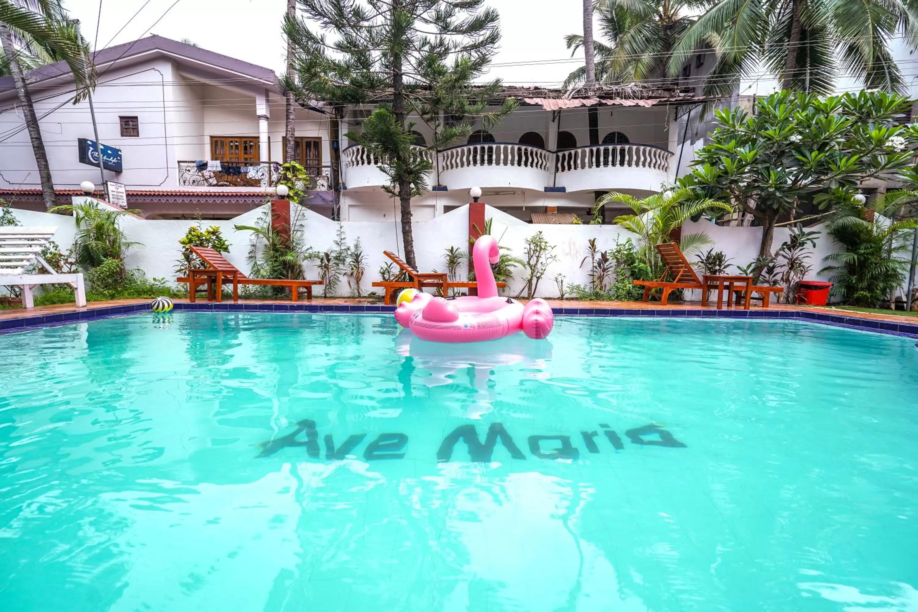 Swimming pool in Grande Ave Maria Resort