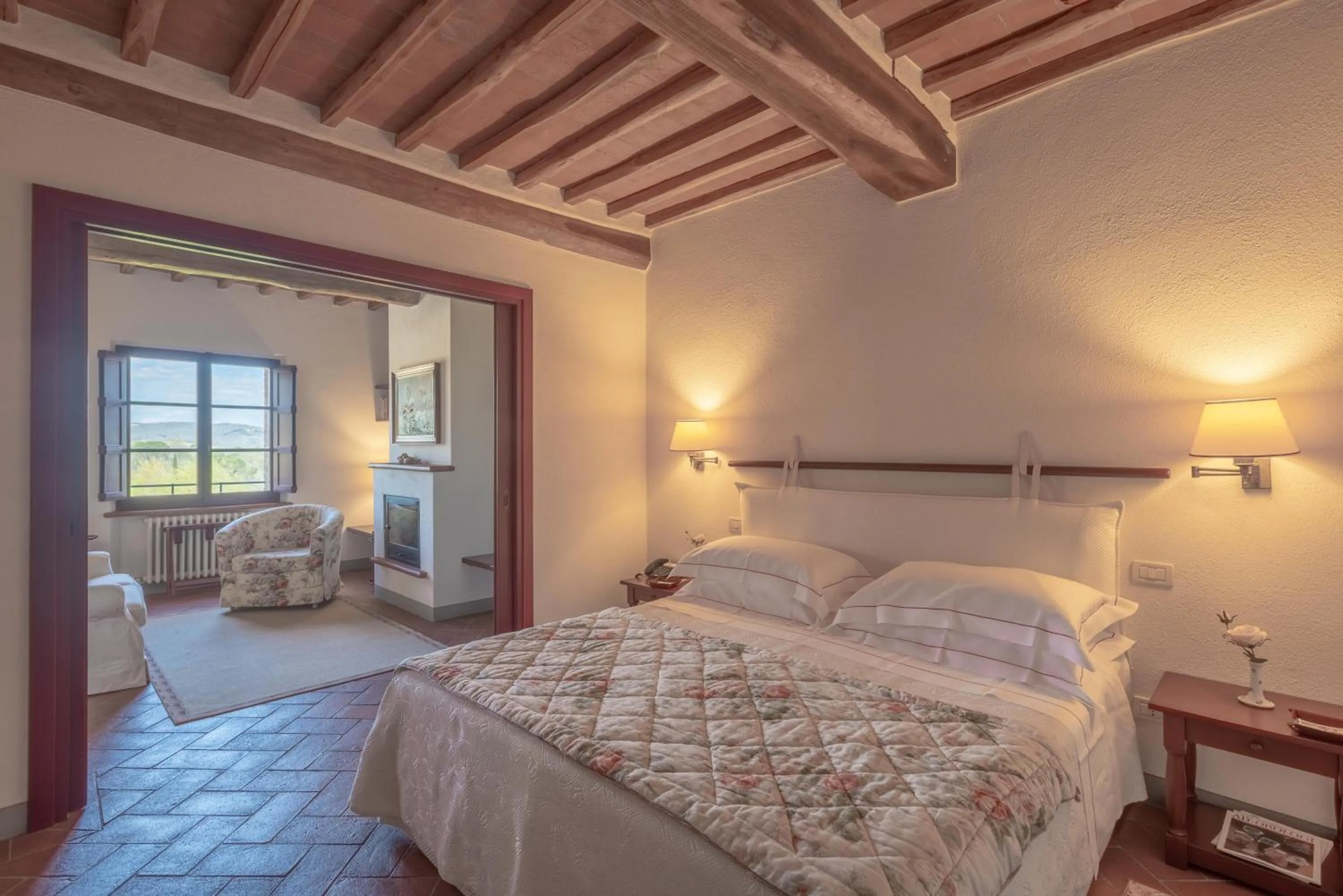 Bedroom, Bed in Hotel Le Fontanelle