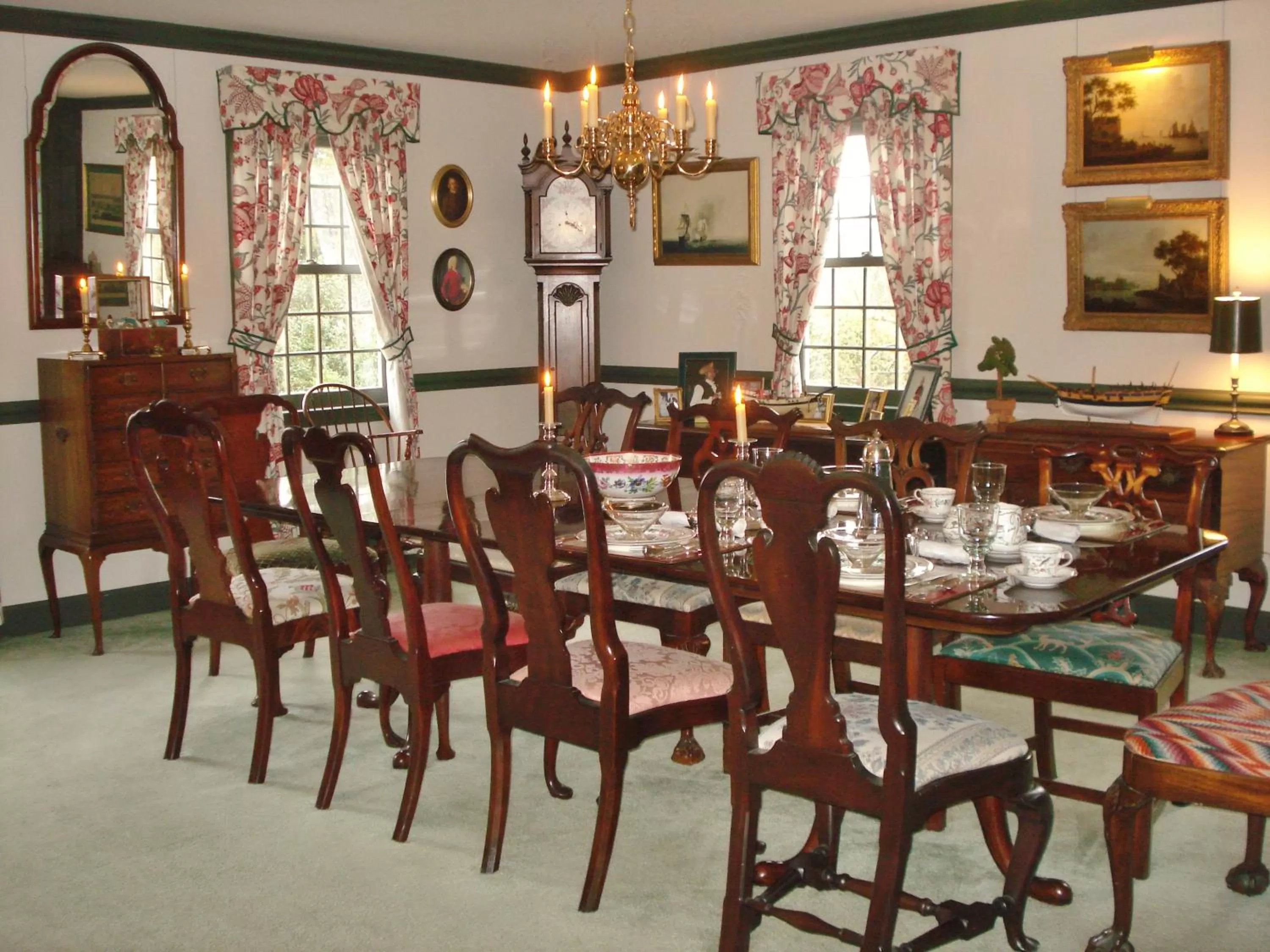 Dining area in Newport House Bed & Breakfast