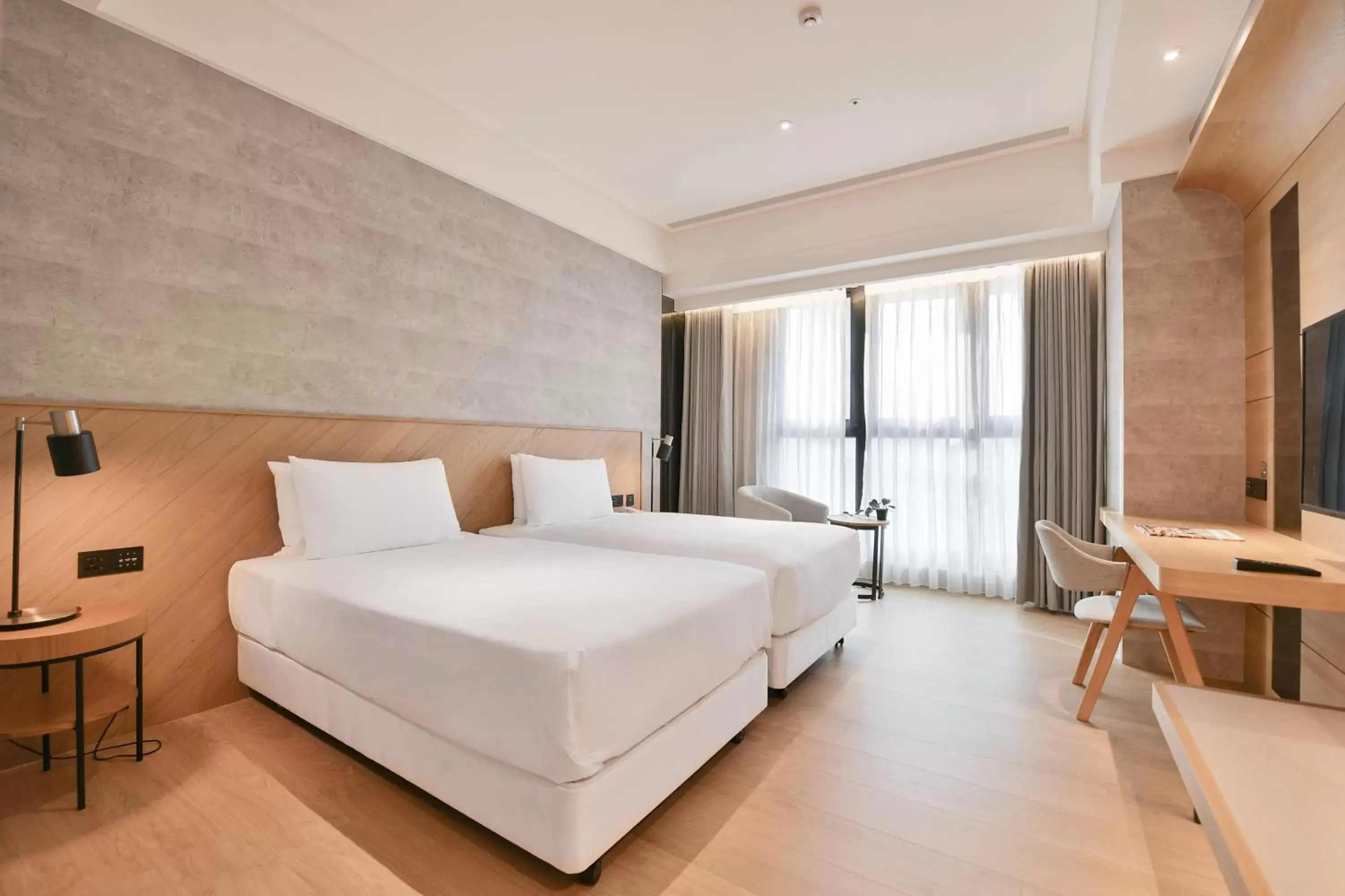 Photo of the whole room, Bed in CHECK inn Select New Taipei Sanchong Photo of the whole room, Bed in CHECK inn Select New Taipei Sanchong