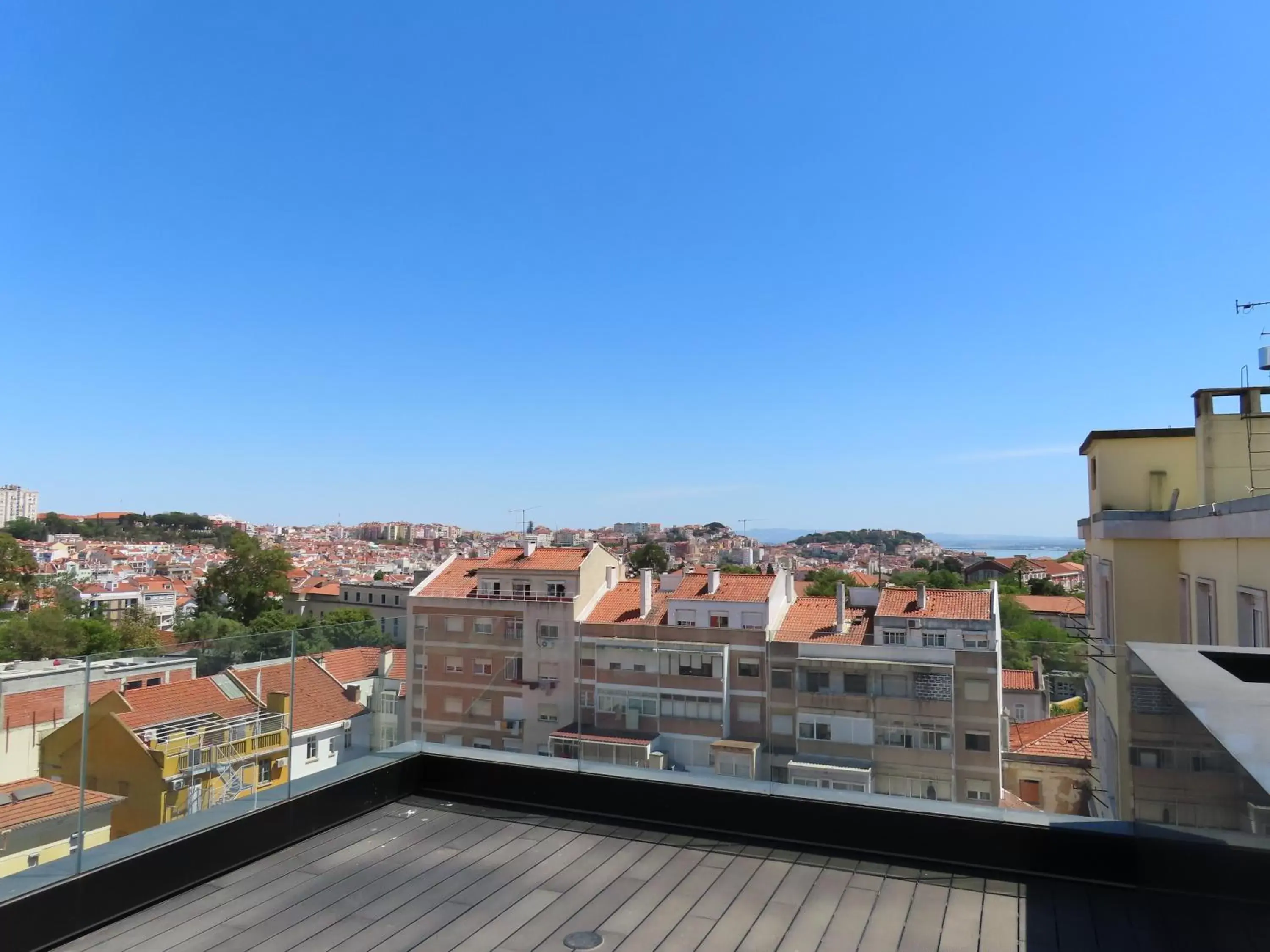 Balcony/Terrace in Hills Hotel Lisboa