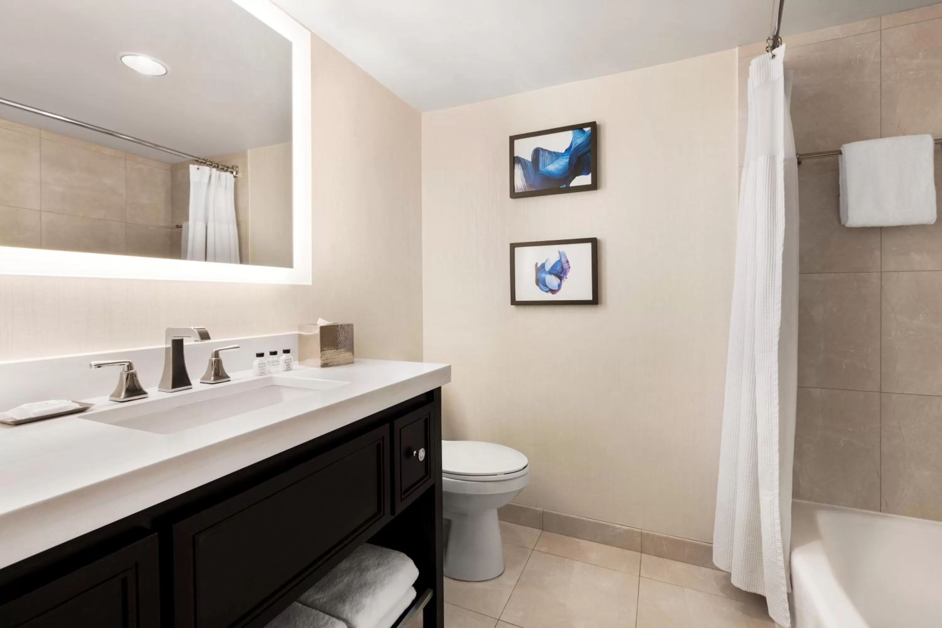 Bathroom in Crowne Plaza Hotel Philadelphia - King of Prussia by IHG
