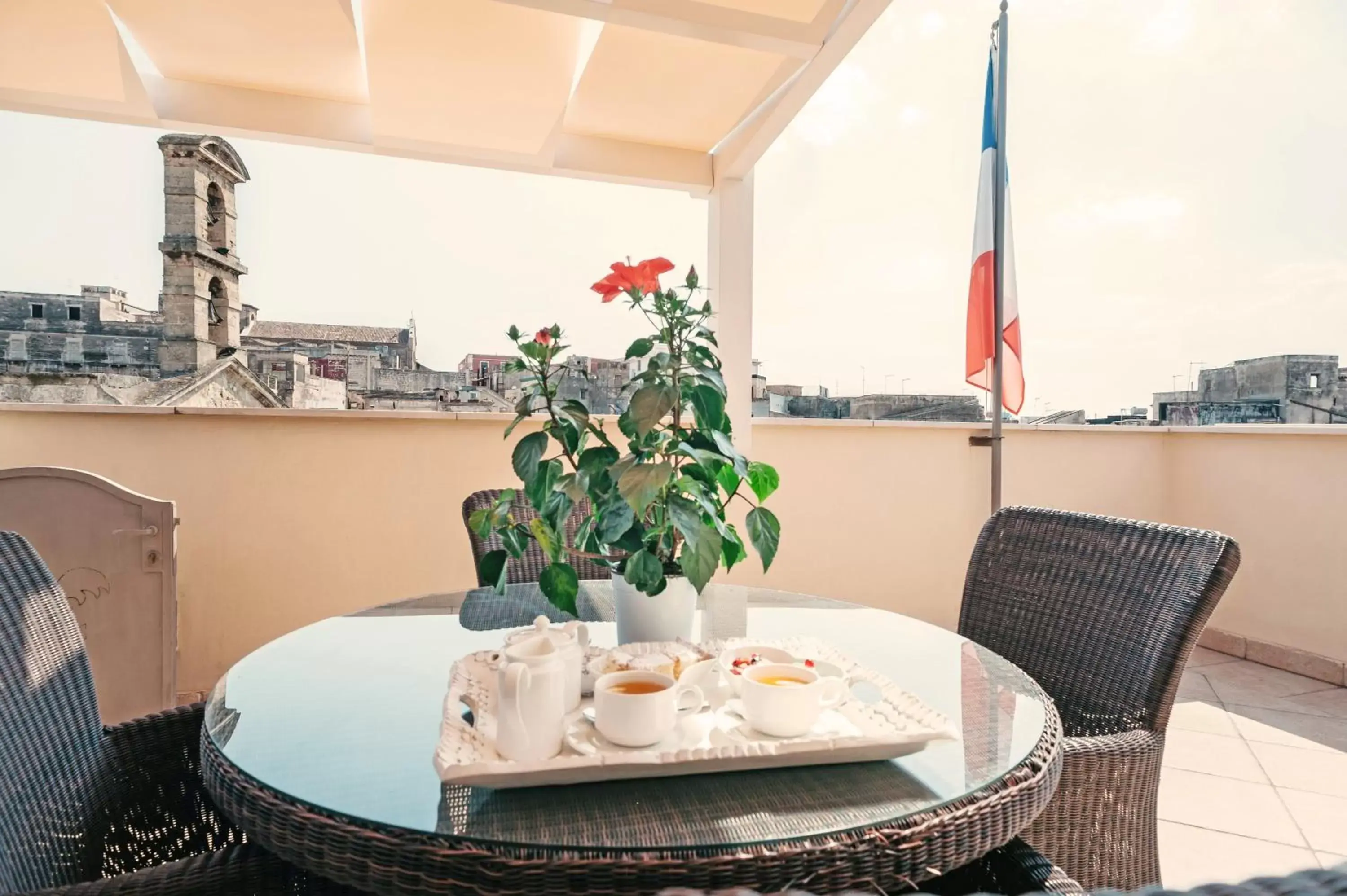 Balcony/Terrace in Hotel L'Arcangelo - Boutique Hotel