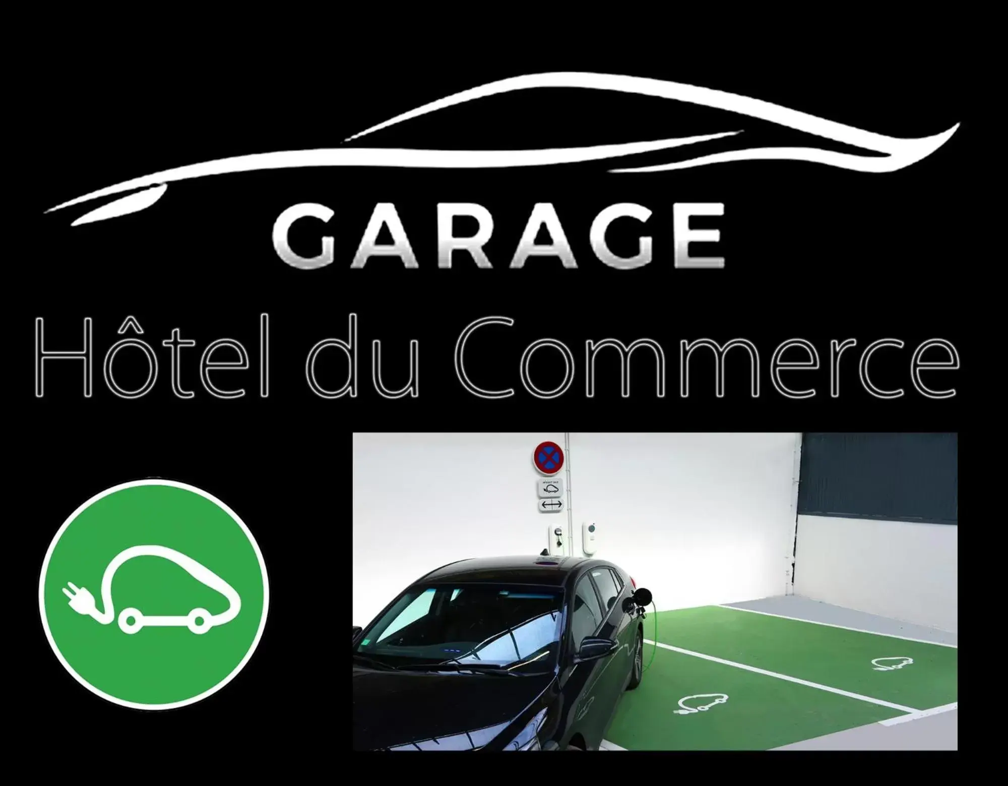 Area and facilities, Property Logo/Sign in Hotel Du Commerce Spa