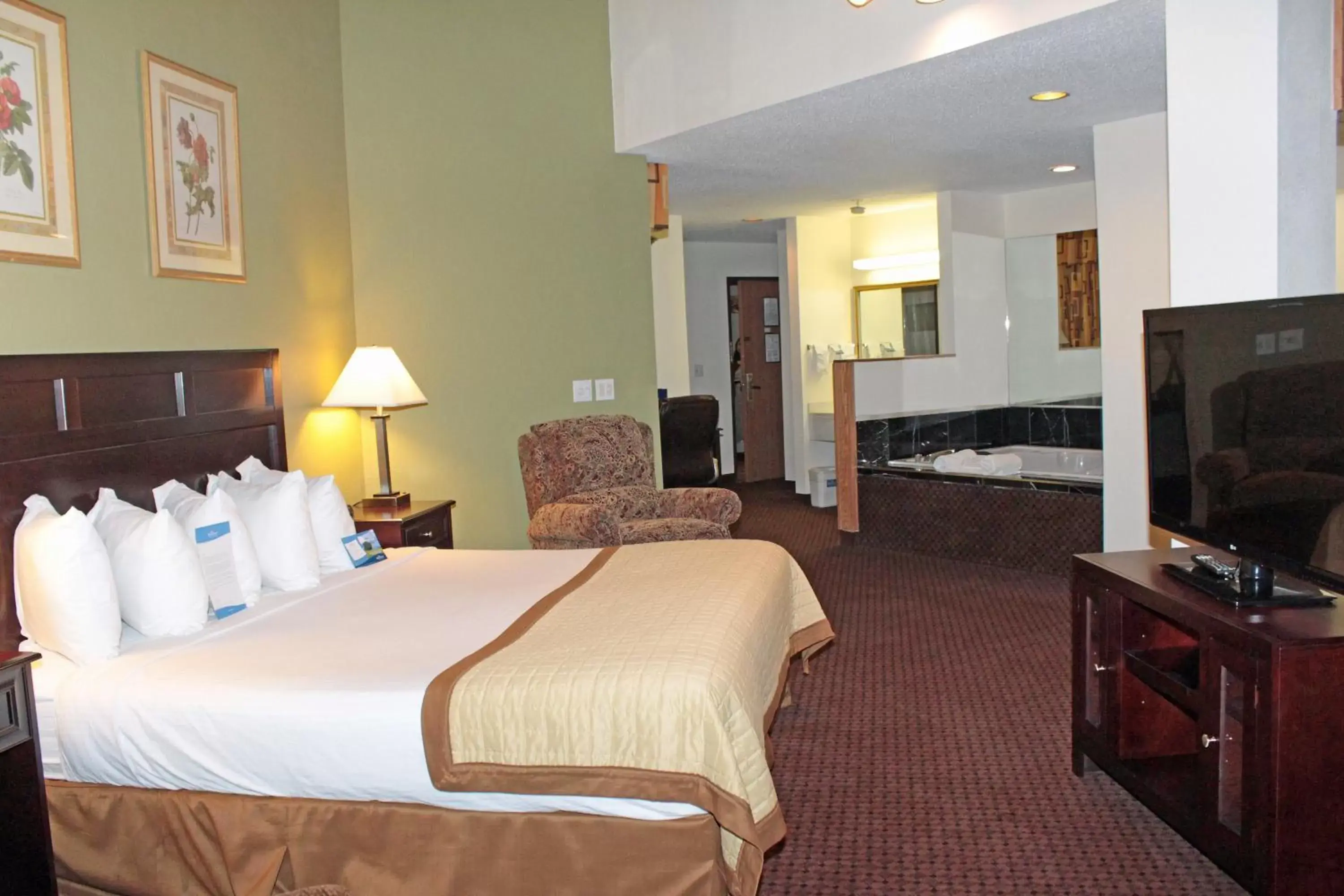 Executive King Suite - Non-Smoking in Baymont by Wyndham Battle Creek Downtown
