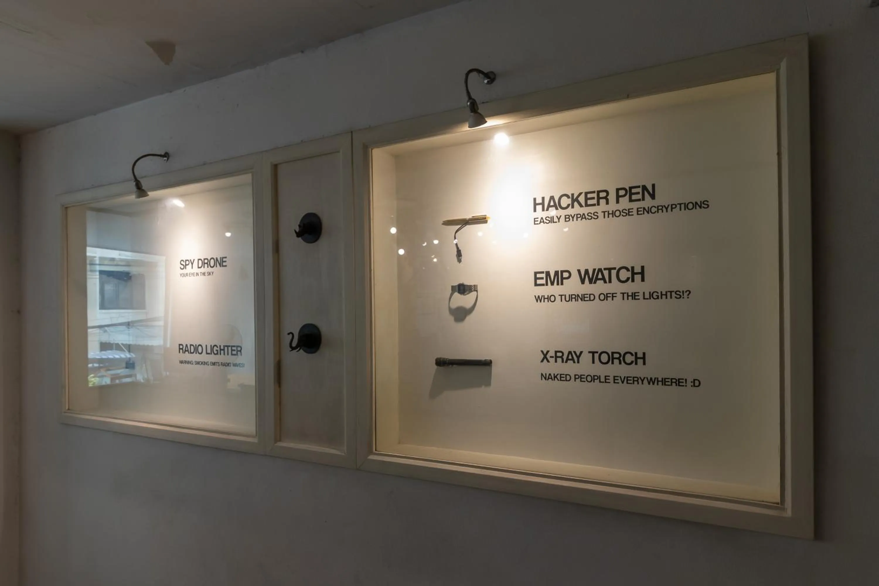 Decorative detail in The Secret Service