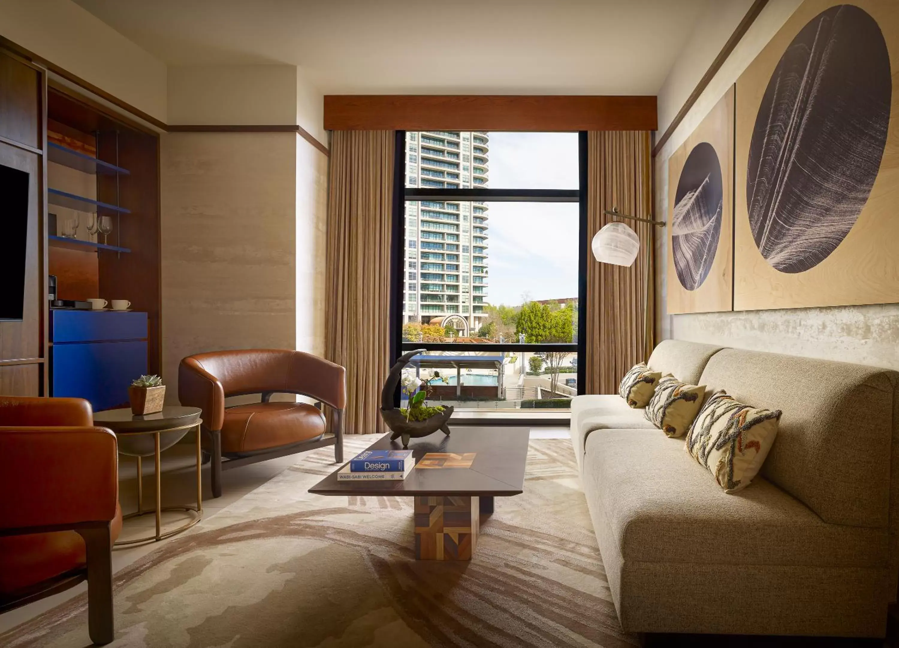 Living room, Seating Area in Nobu Hotel Atlanta