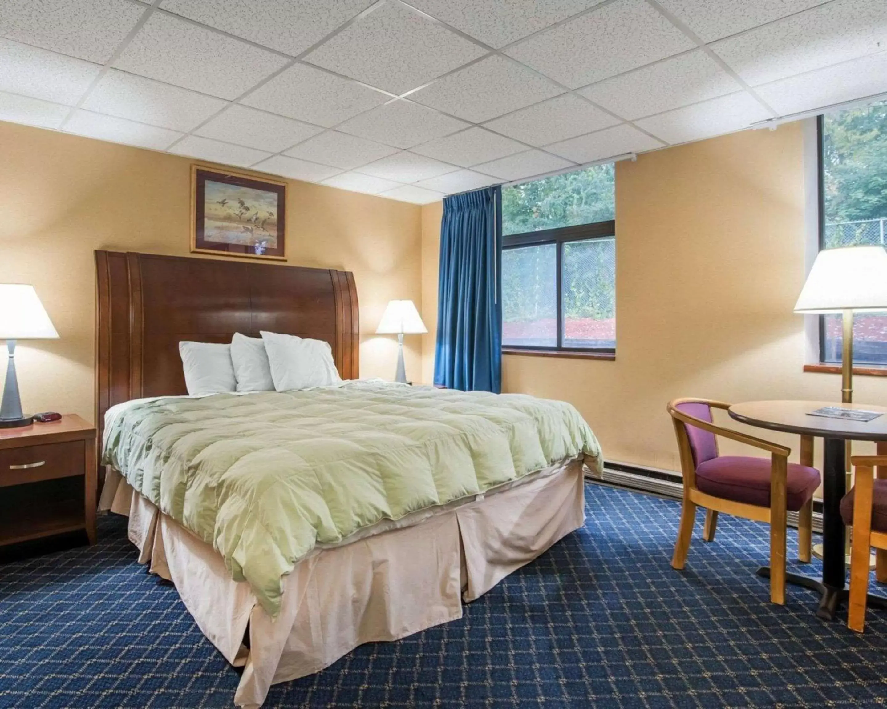 Photo of the whole room, Bed in Econo Lodge Manchester