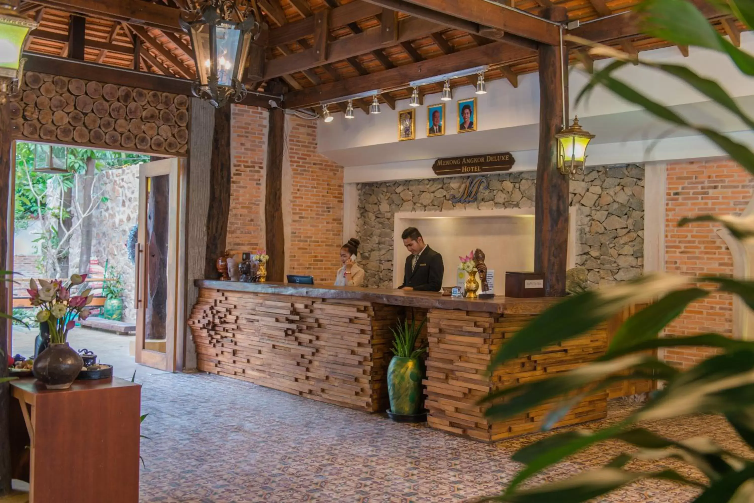 Lobby or reception in Mekong Angkor Palace Inn