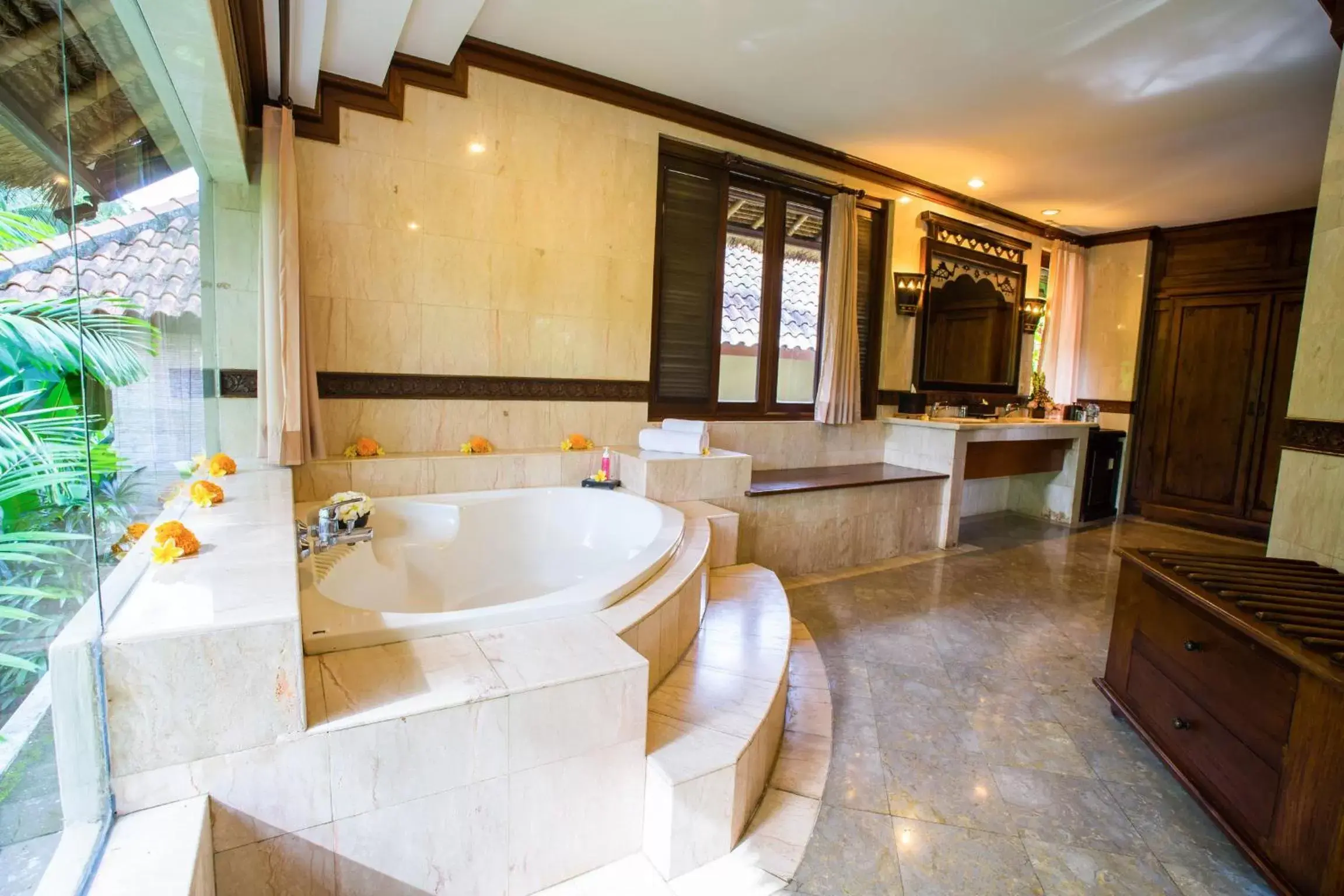 Bathroom in Kori Ubud Resort, Restaurant & Spa