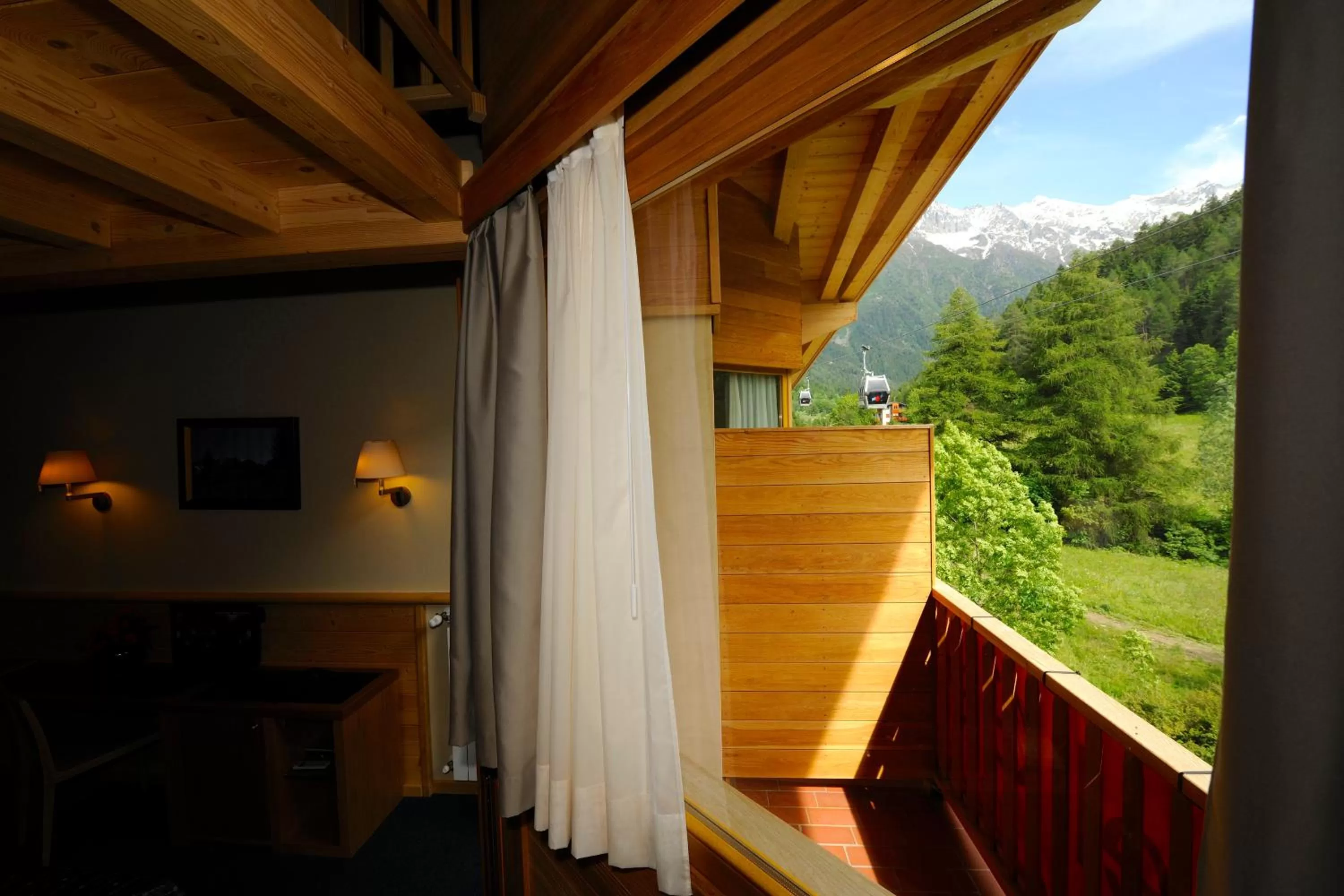 Mountain view in Hotel Garni Pegrà