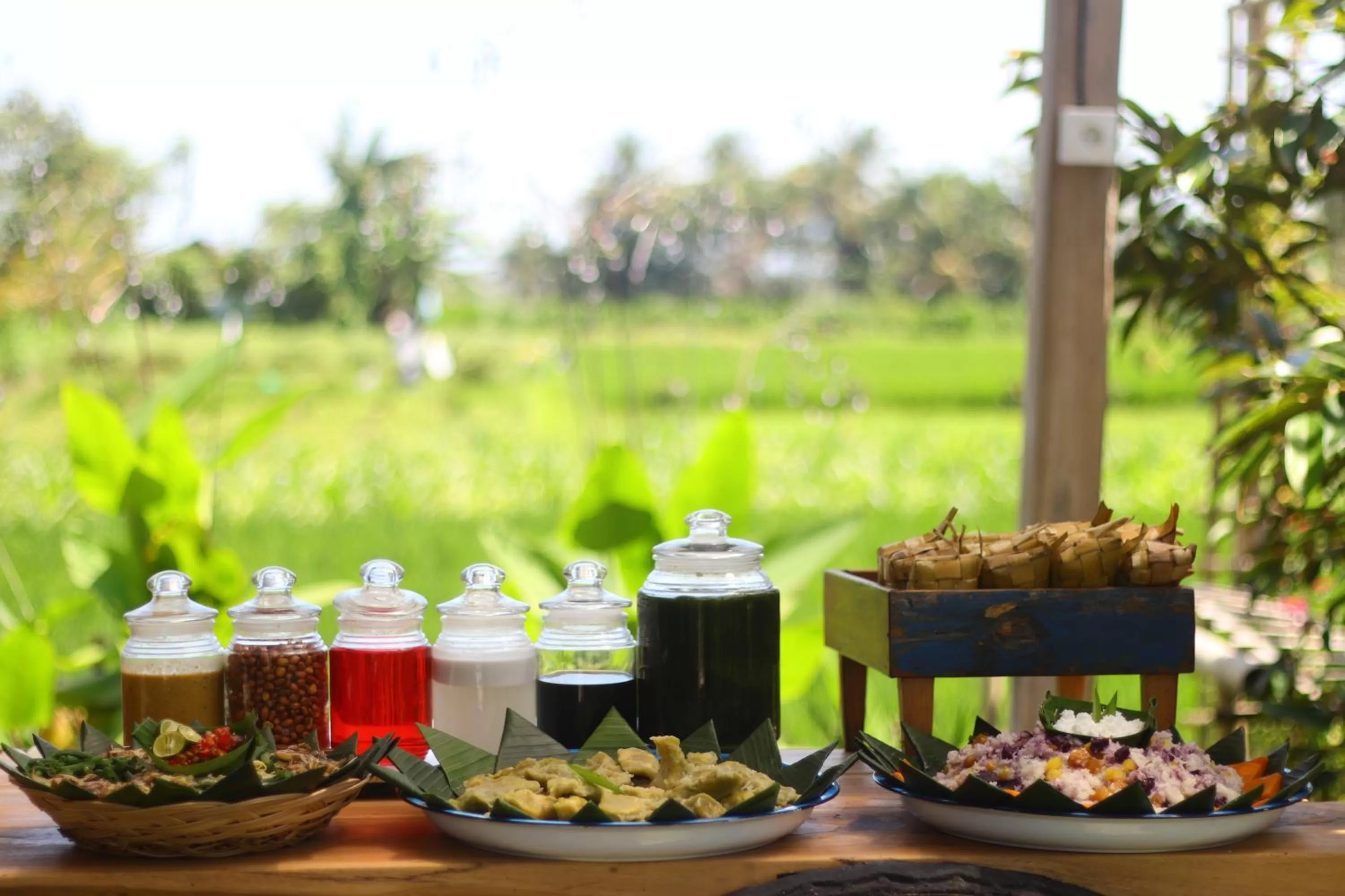 Food and drinks in Nauna Villa Ubud