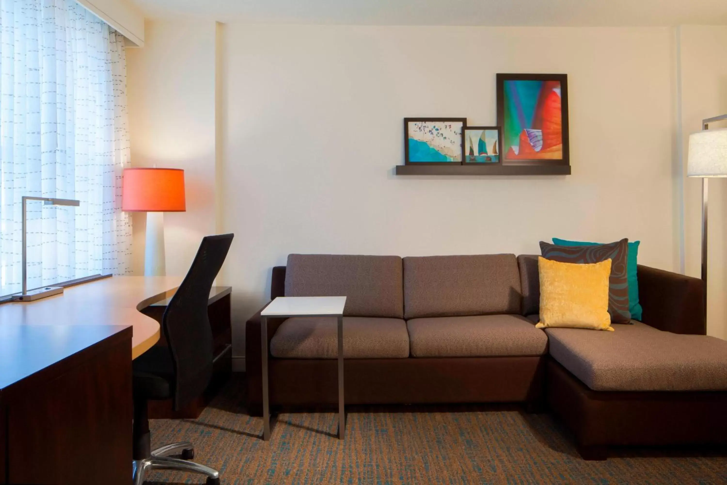 Living room, Seating Area in Residence Inn Tampa Downtown