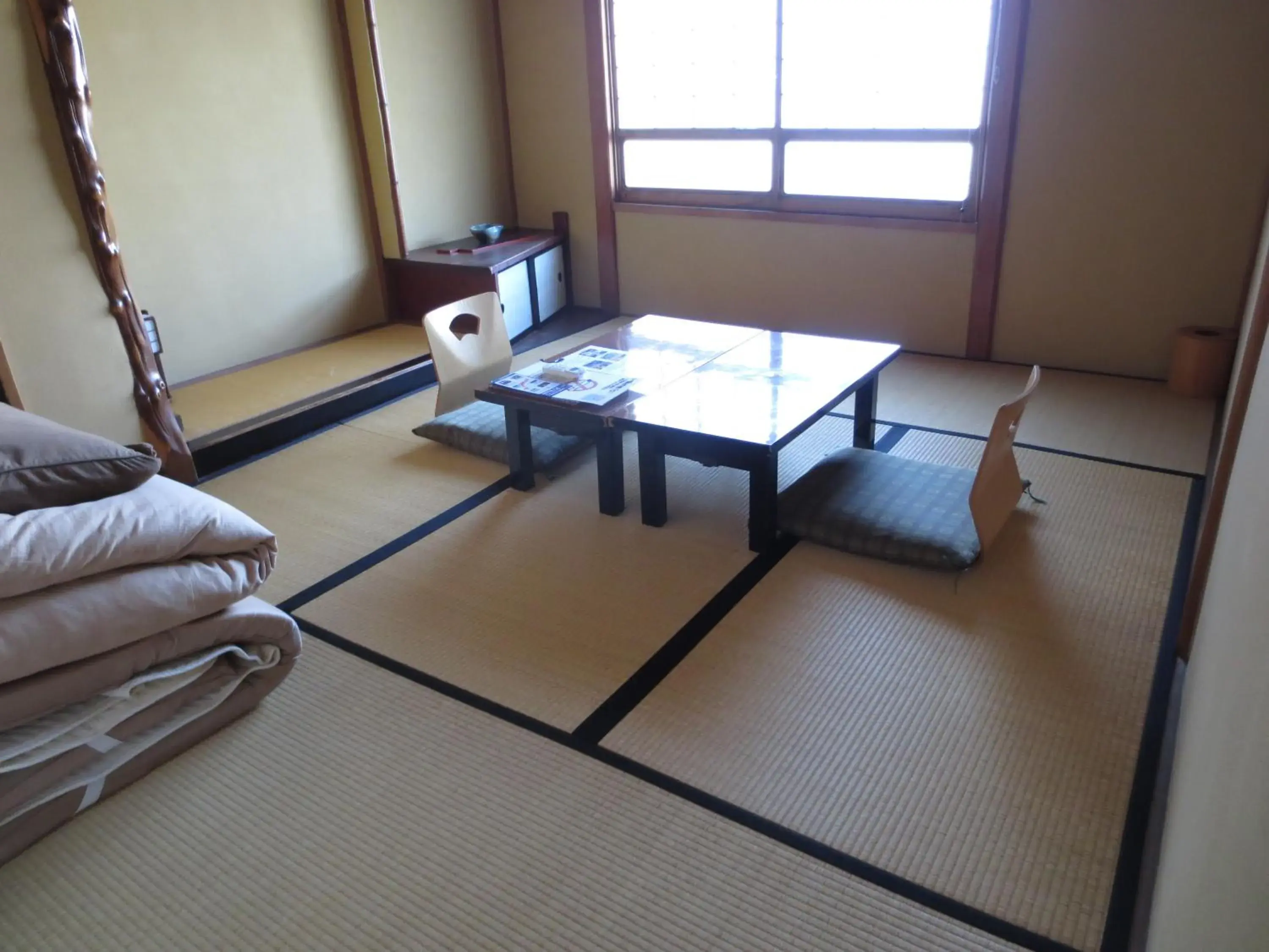 Japanese-Style Triple Room with Shared Bathroom - No View in K's House Ito Onsen - Historical Ryokan Hostel