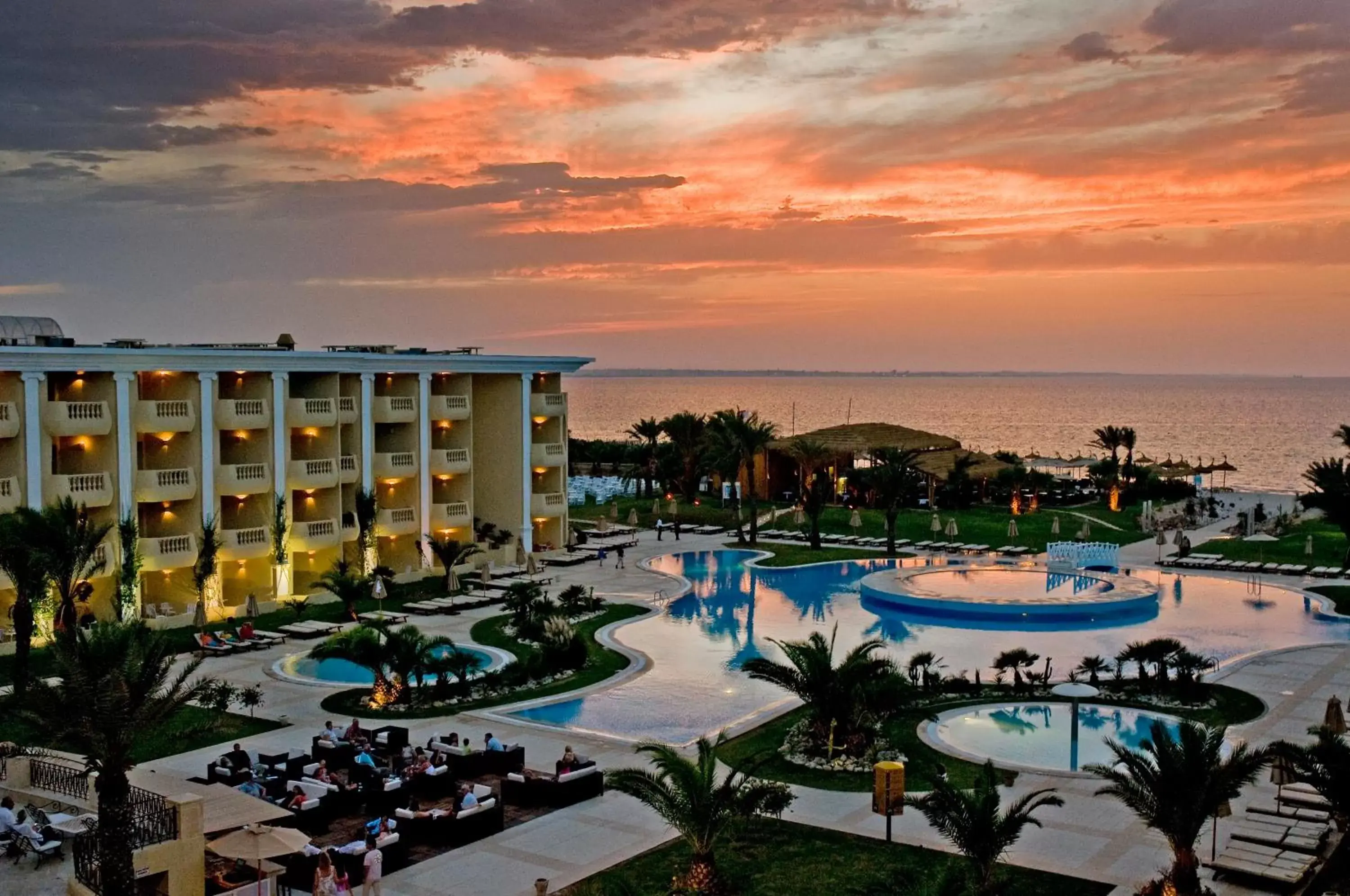 Pool View in Royal Thalassa Monastir