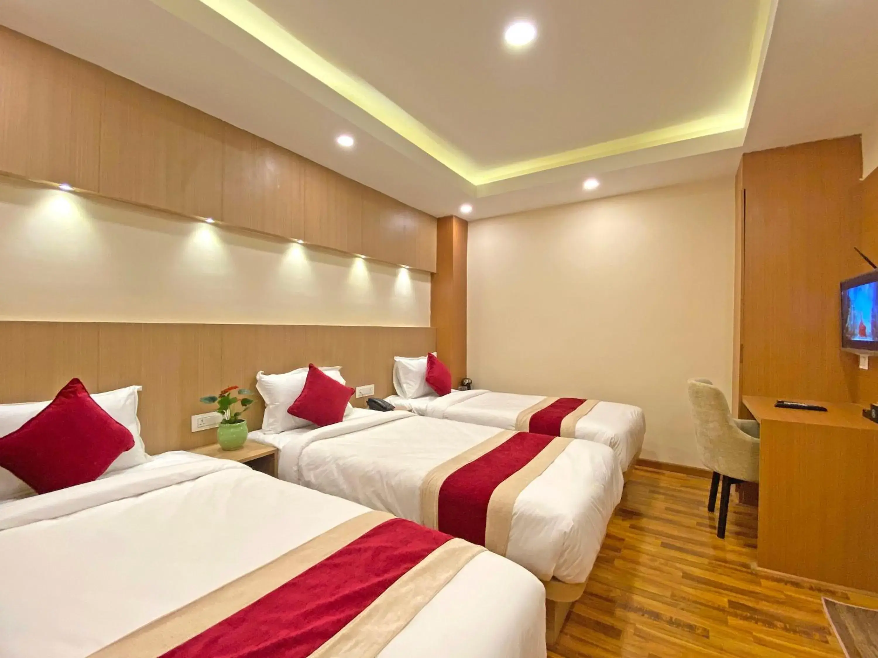 Bed in Hotel Nilakantha Pvt. Ltd