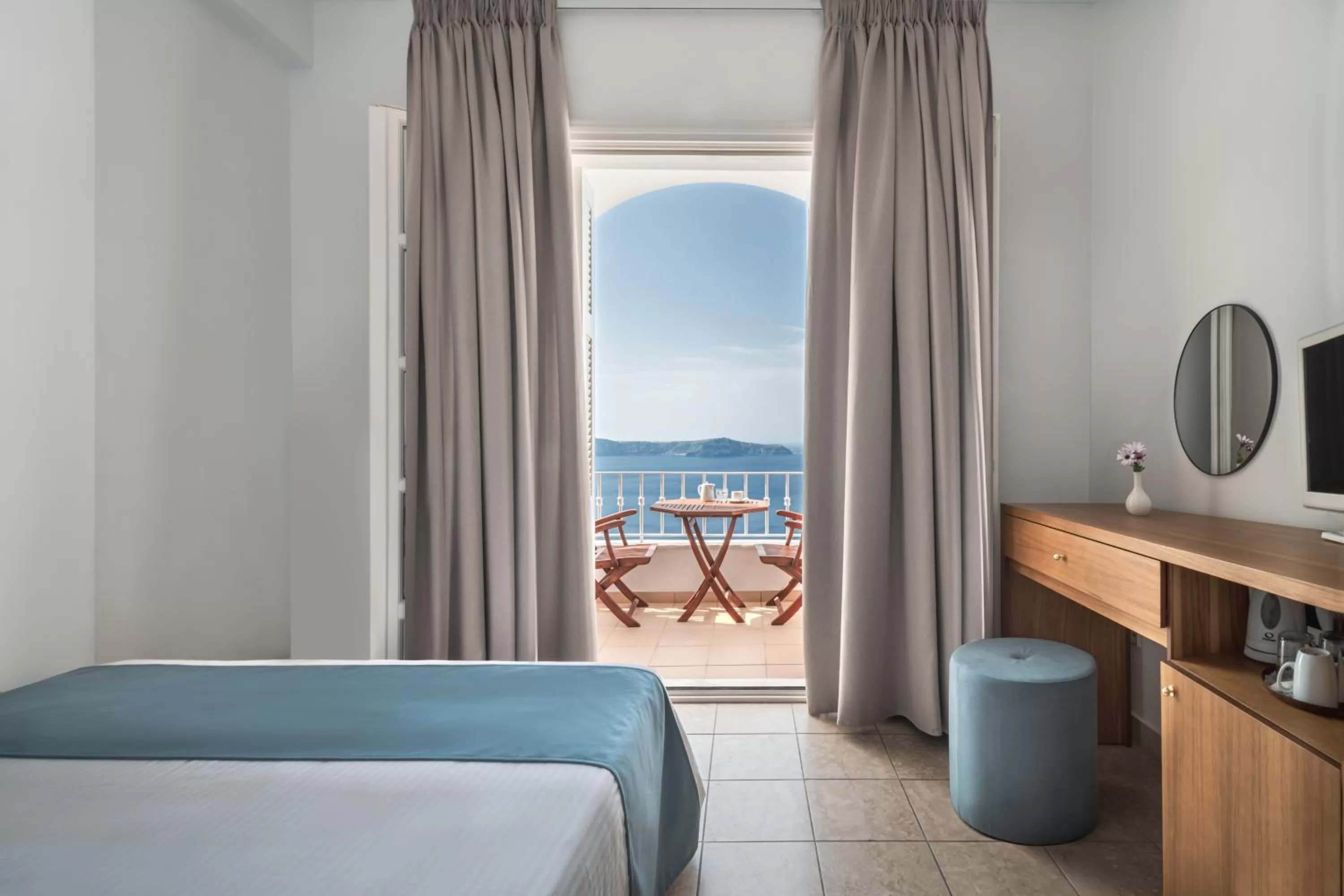 Bed in Atlantis Hotel