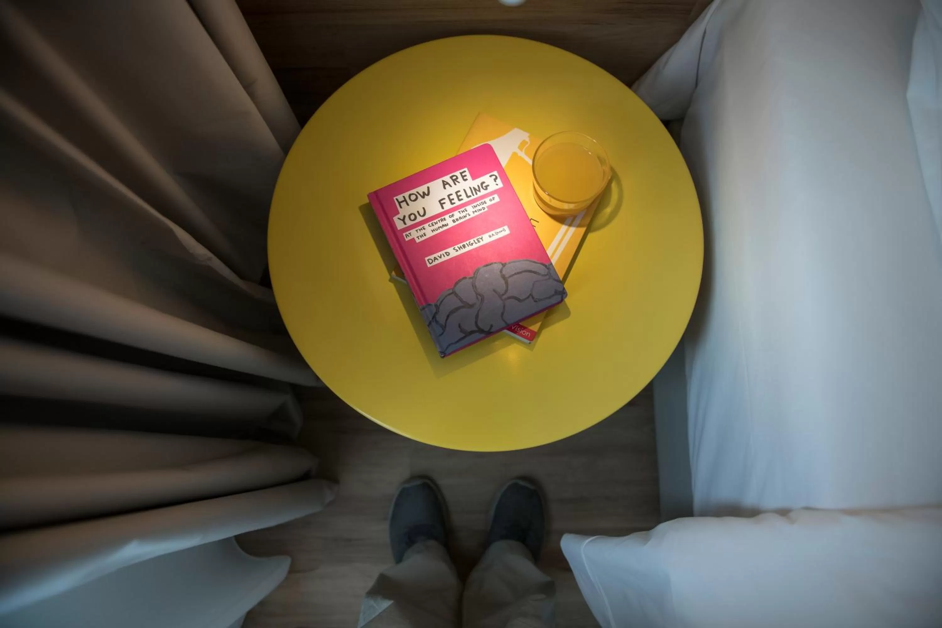 Decorative detail, Bed in ibis Styles Athens Routes