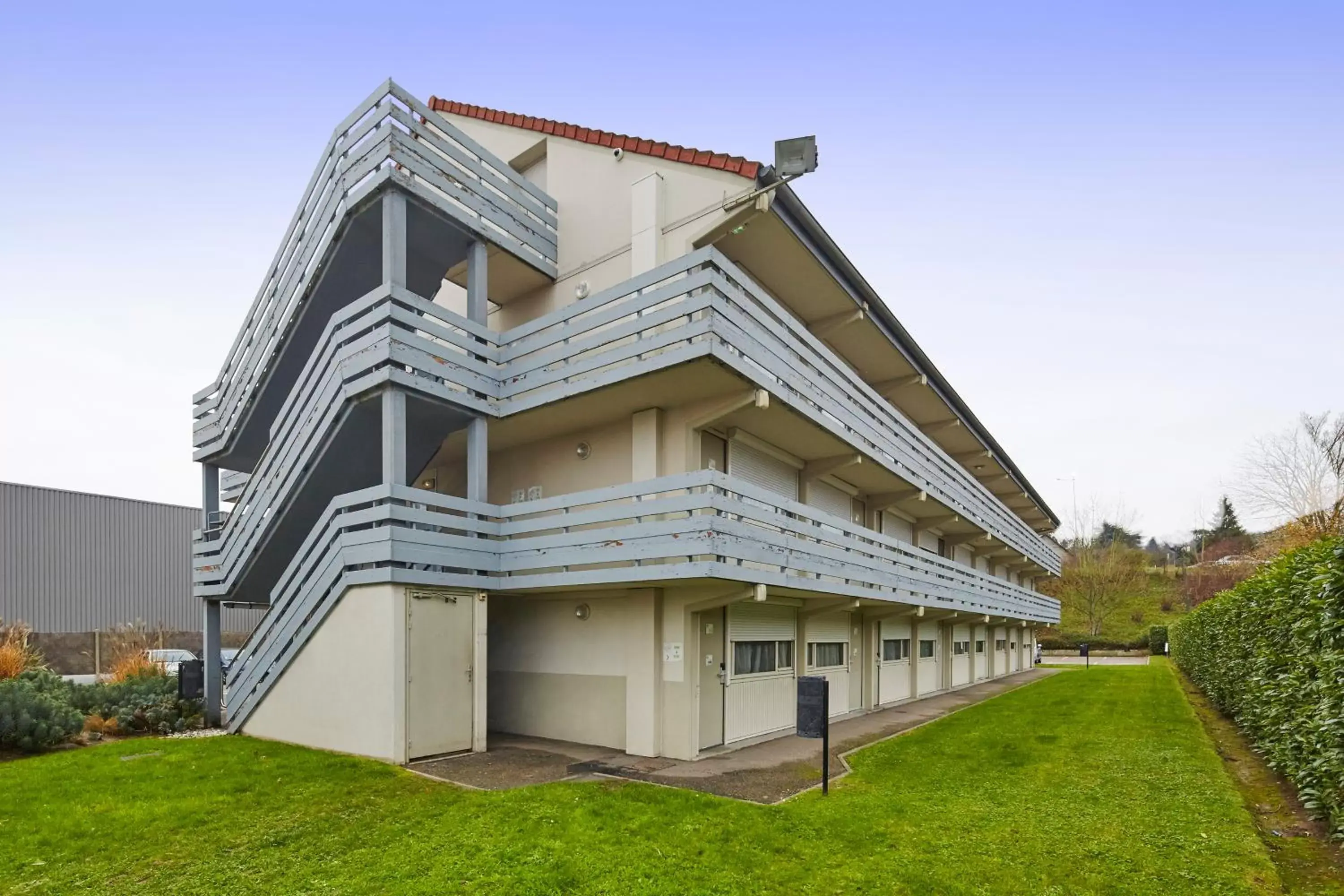 Garden view, Property Building in Campanile Epône