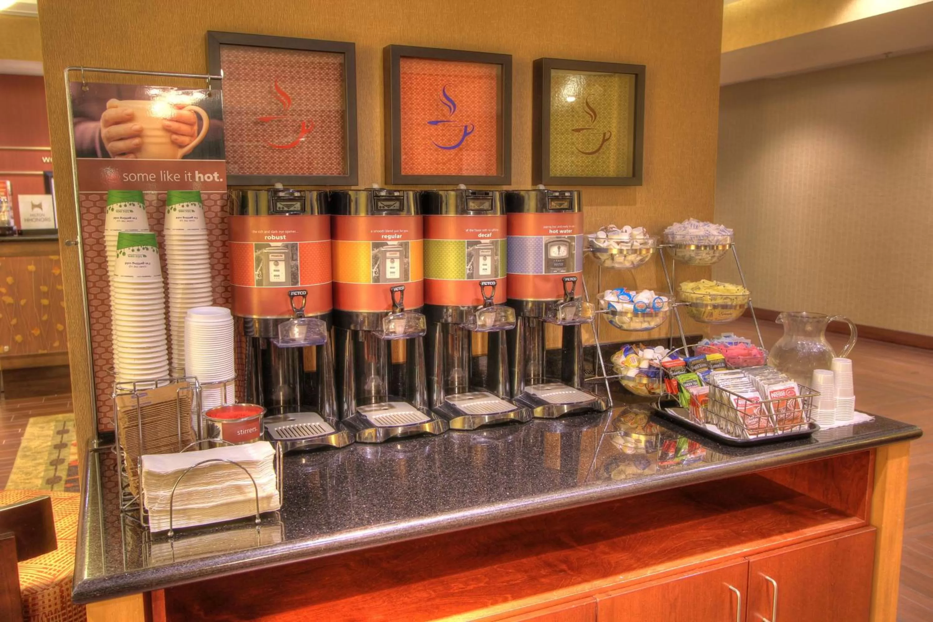 Restaurant/places to eat in Hampton Inn Pigeon Forge